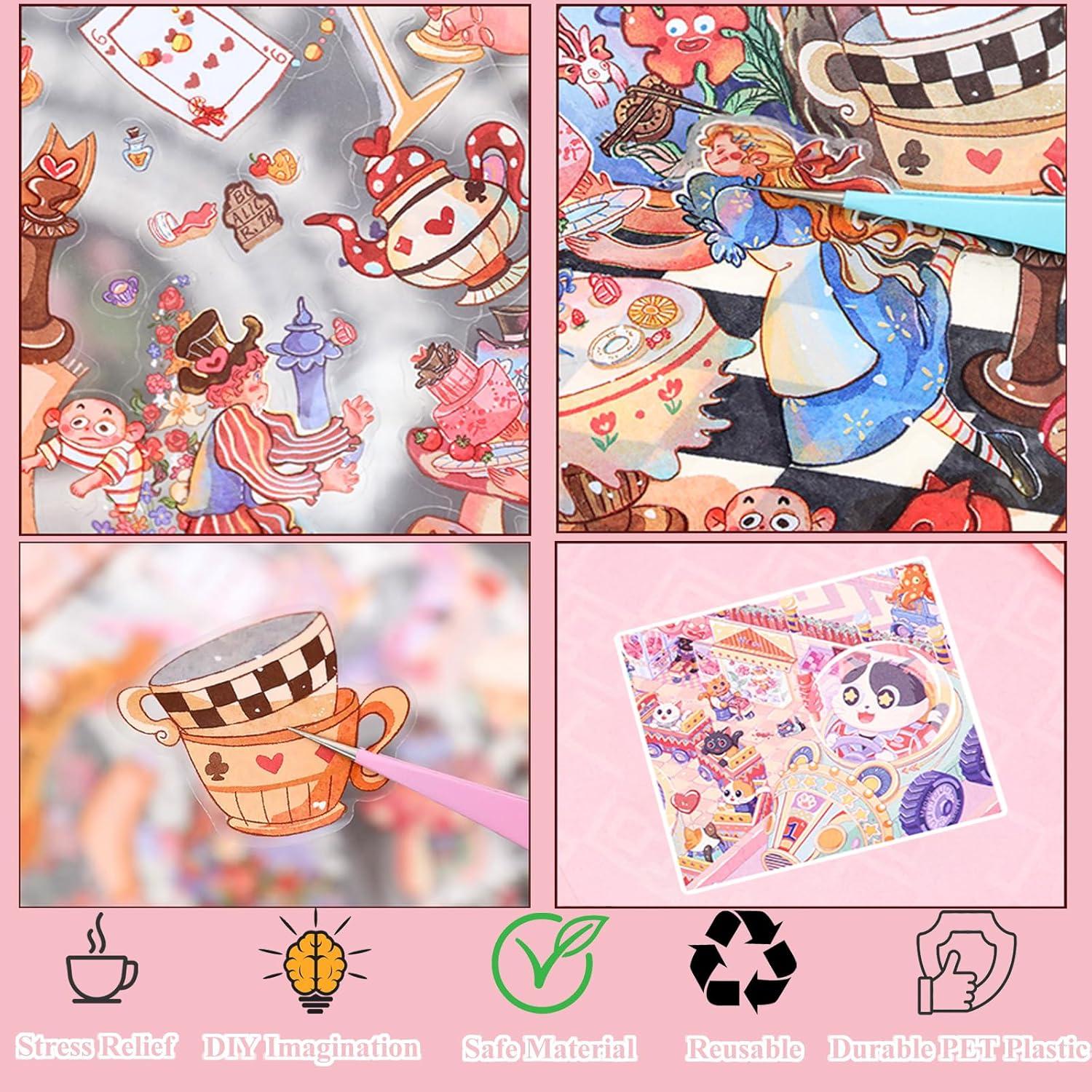 Pegatinas 3D PEJATTN para Manualidades - Kit DIY Creativo