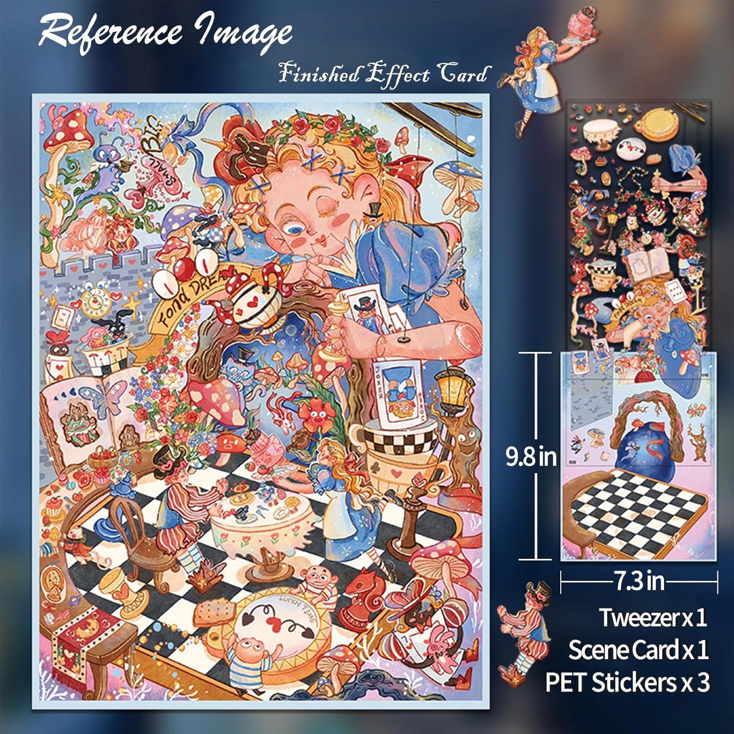 Pegatinas 3D PEJATTN para Manualidades - Kit DIY Creativo