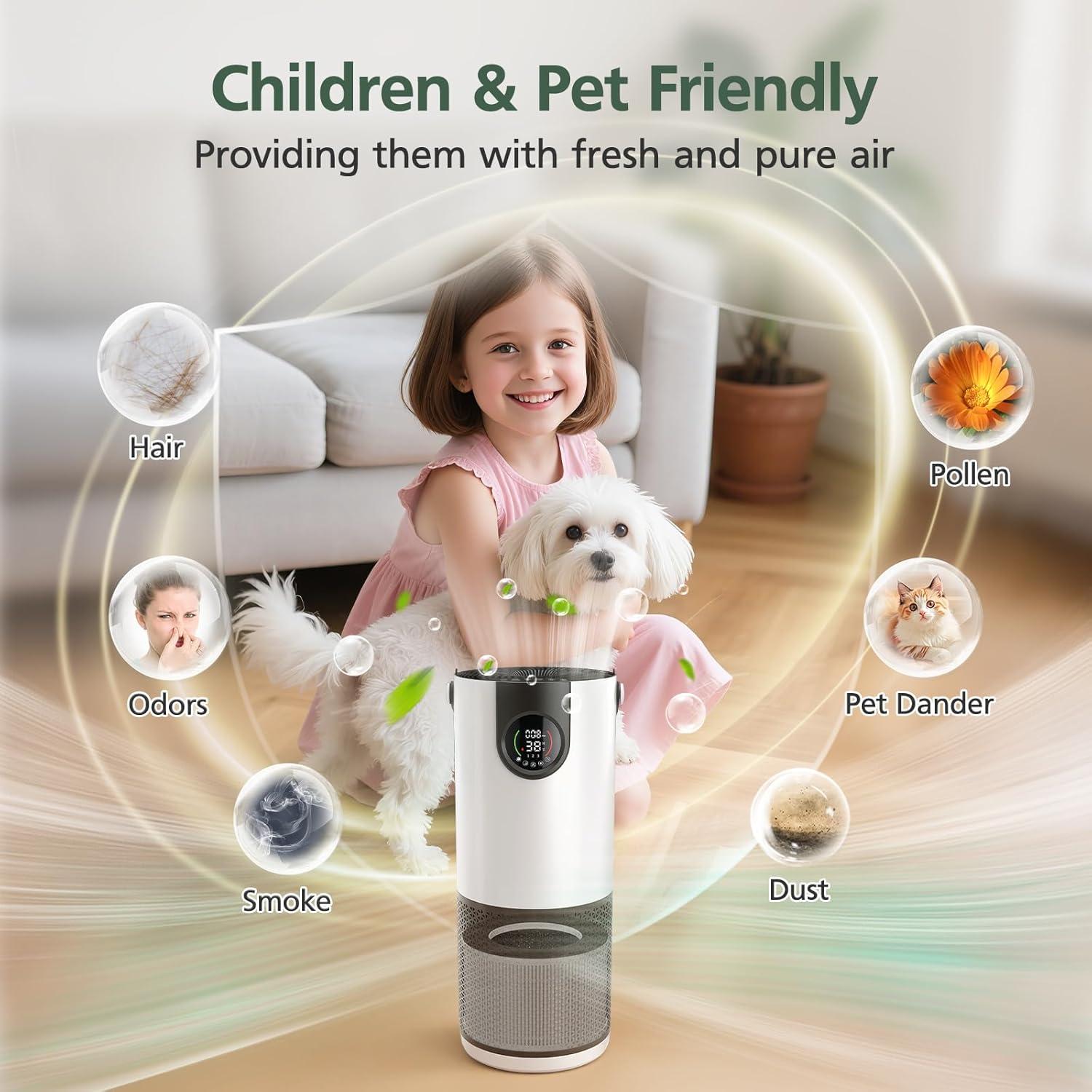 Filtro HEPA AP-H400 para Purificador Homedics - Paquete de 2