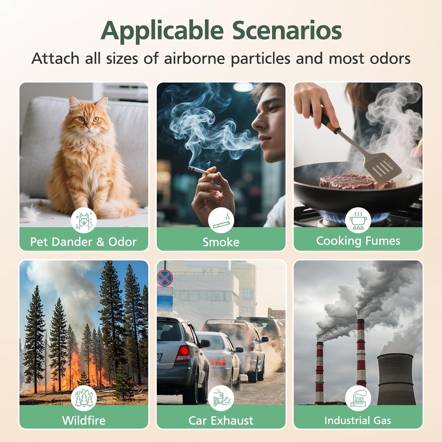 Filtro HEPA AP-H400 para Purificador Homedics - Paquete de 2