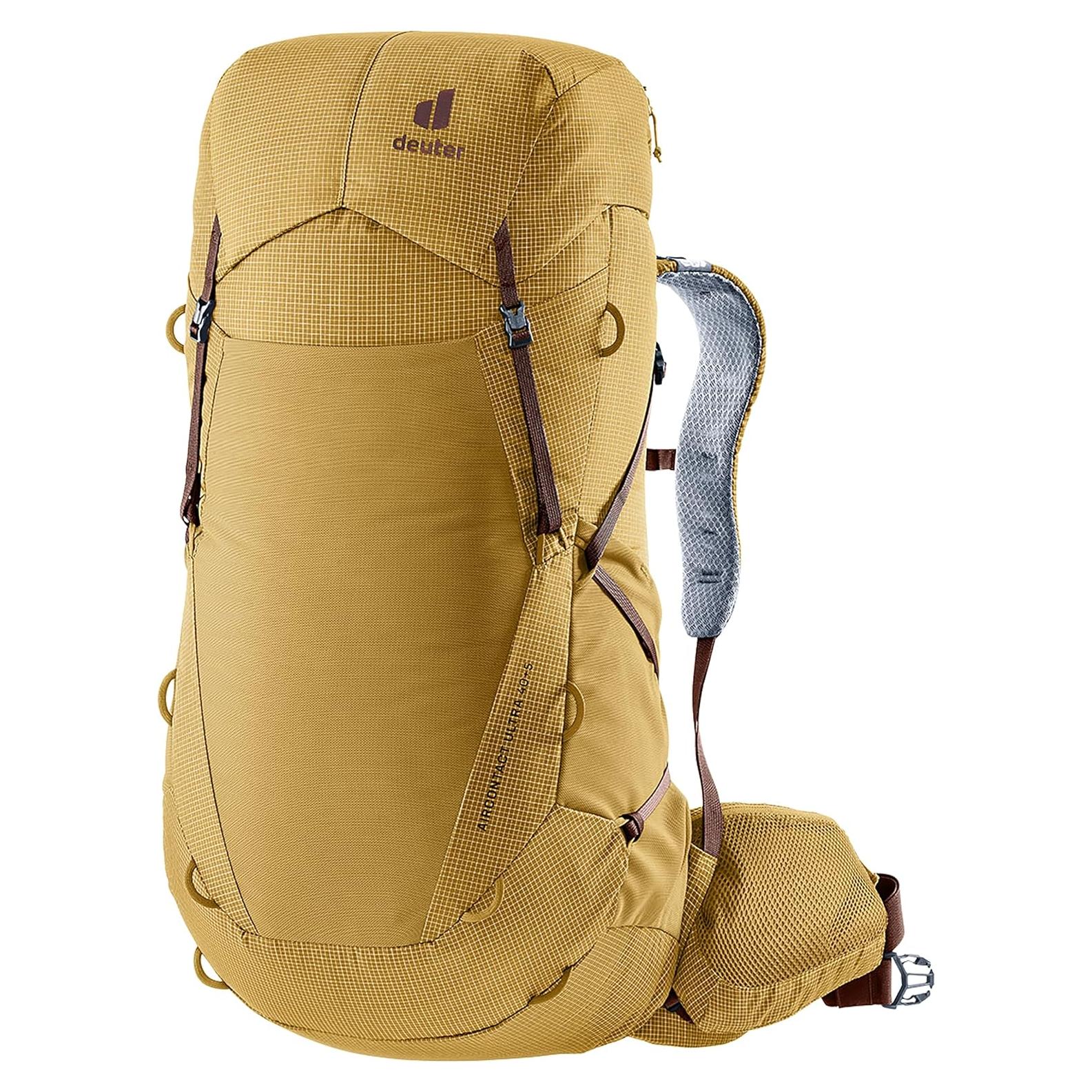 Mochila de Senderismo Deuter Aircontact Ultra 45L Savanna-Raisin
