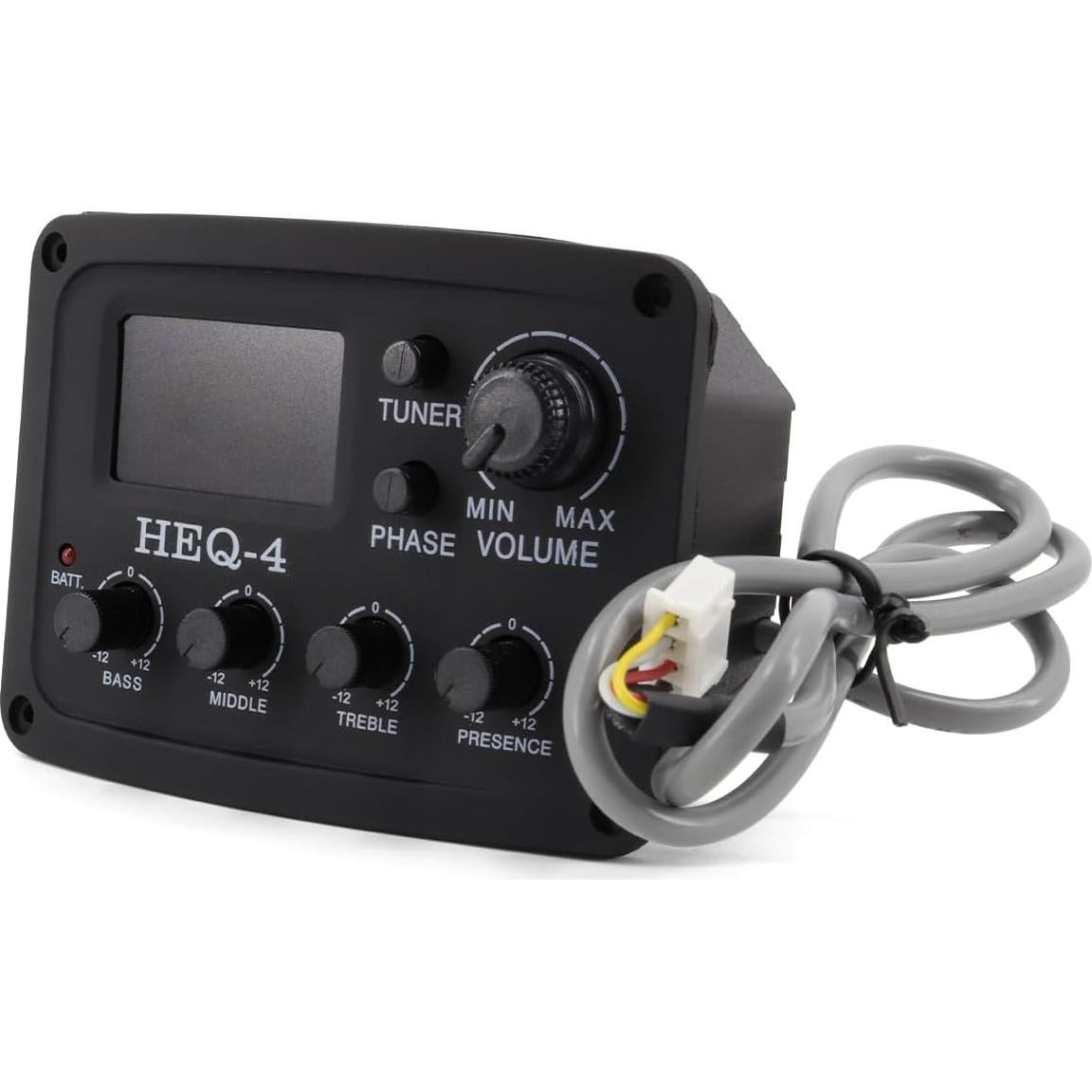 Ecualizador de guitarra acústica HEQ-4 4 bandas con preamplificador
