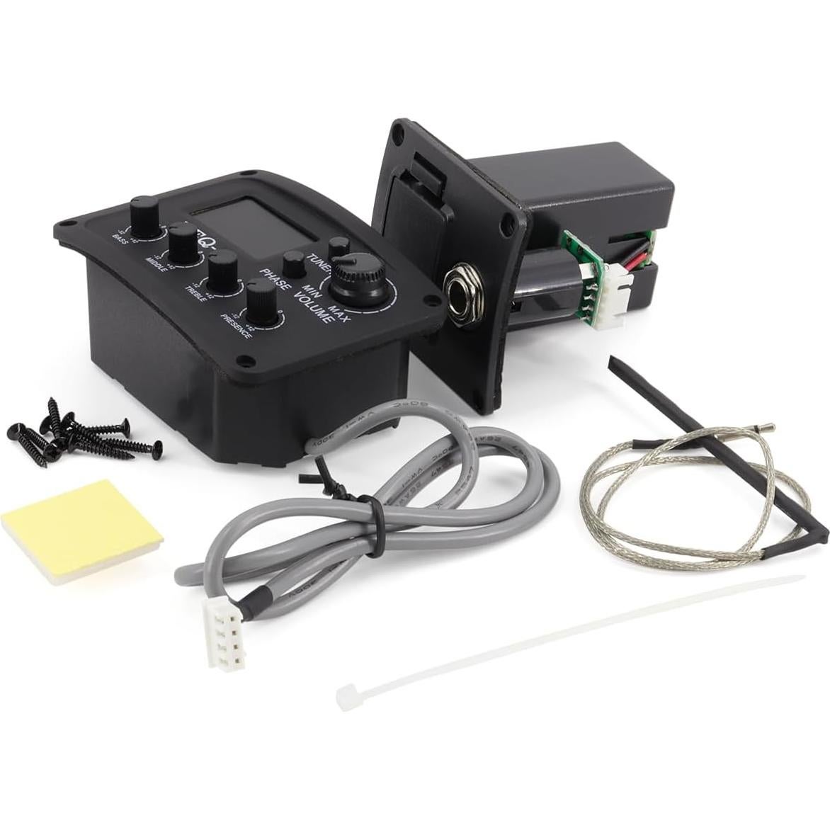 Ecualizador de guitarra acústica HEQ-4 4 bandas con preamplificador