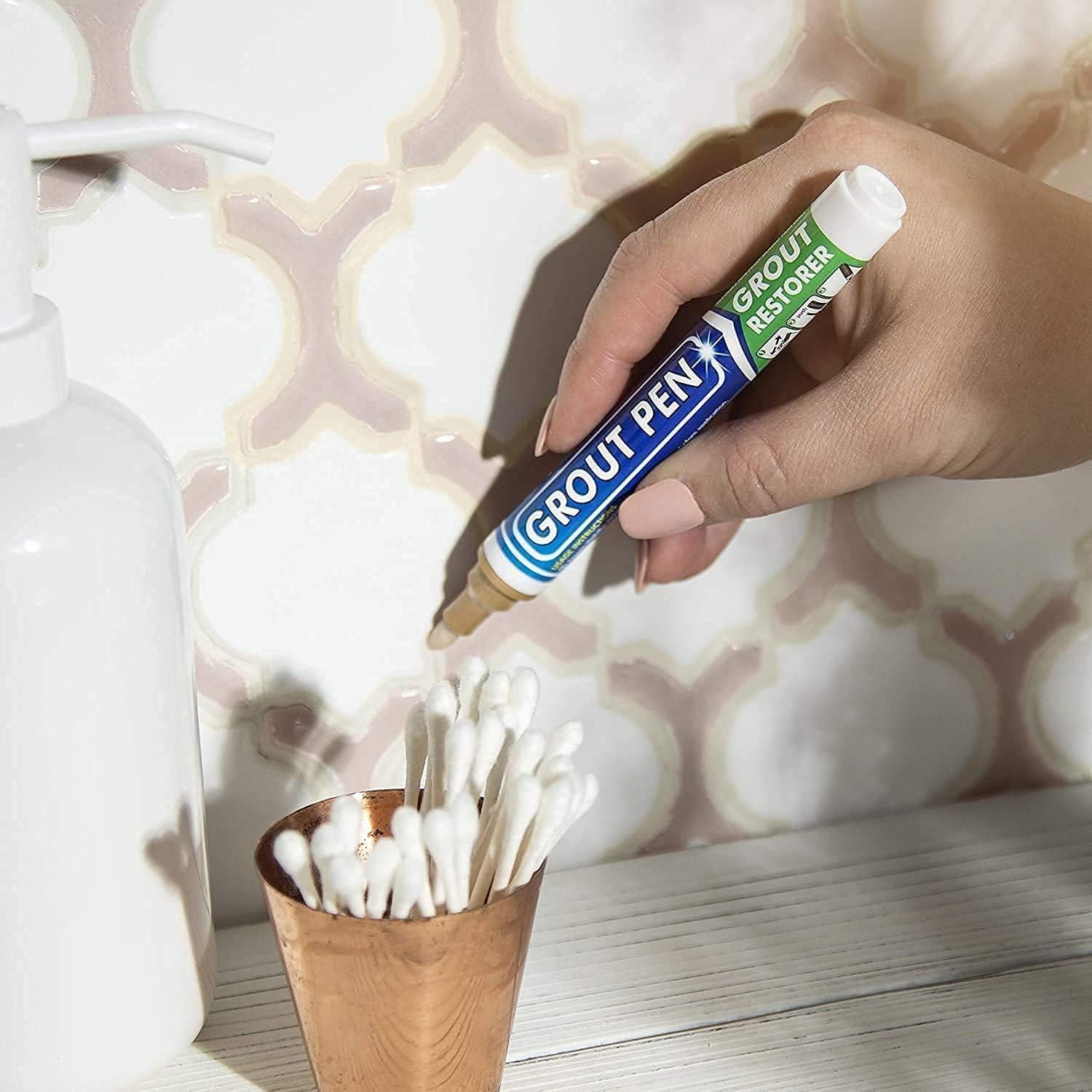 Marcador de Juntas Beige Rainbow Chalk 5mm - Paquete de 3