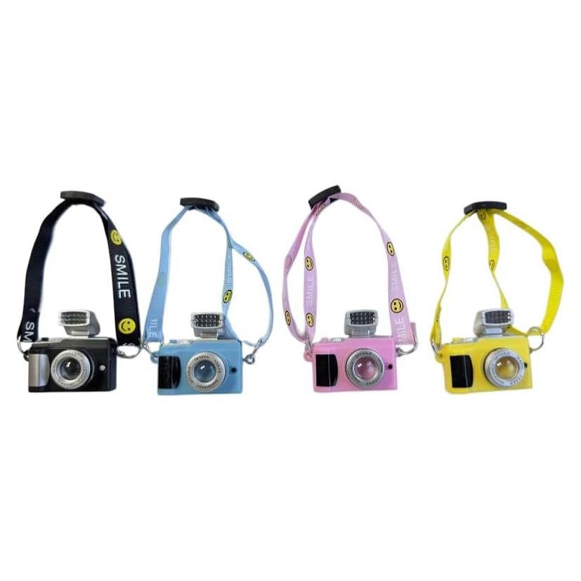 4 Accesorios de Cámara Vintage para Muñecas 17cm Jqoakpo