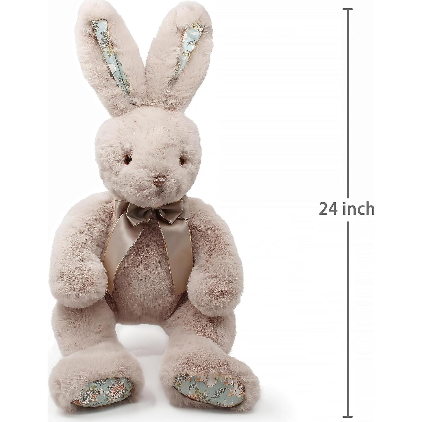 Conejo de Peluche Oitscute 61 cm Piel Sintética Beige