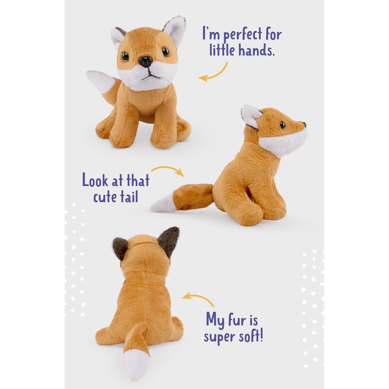 Peluche Ecológico Highland Cow Living Nature 14x9x10 cm