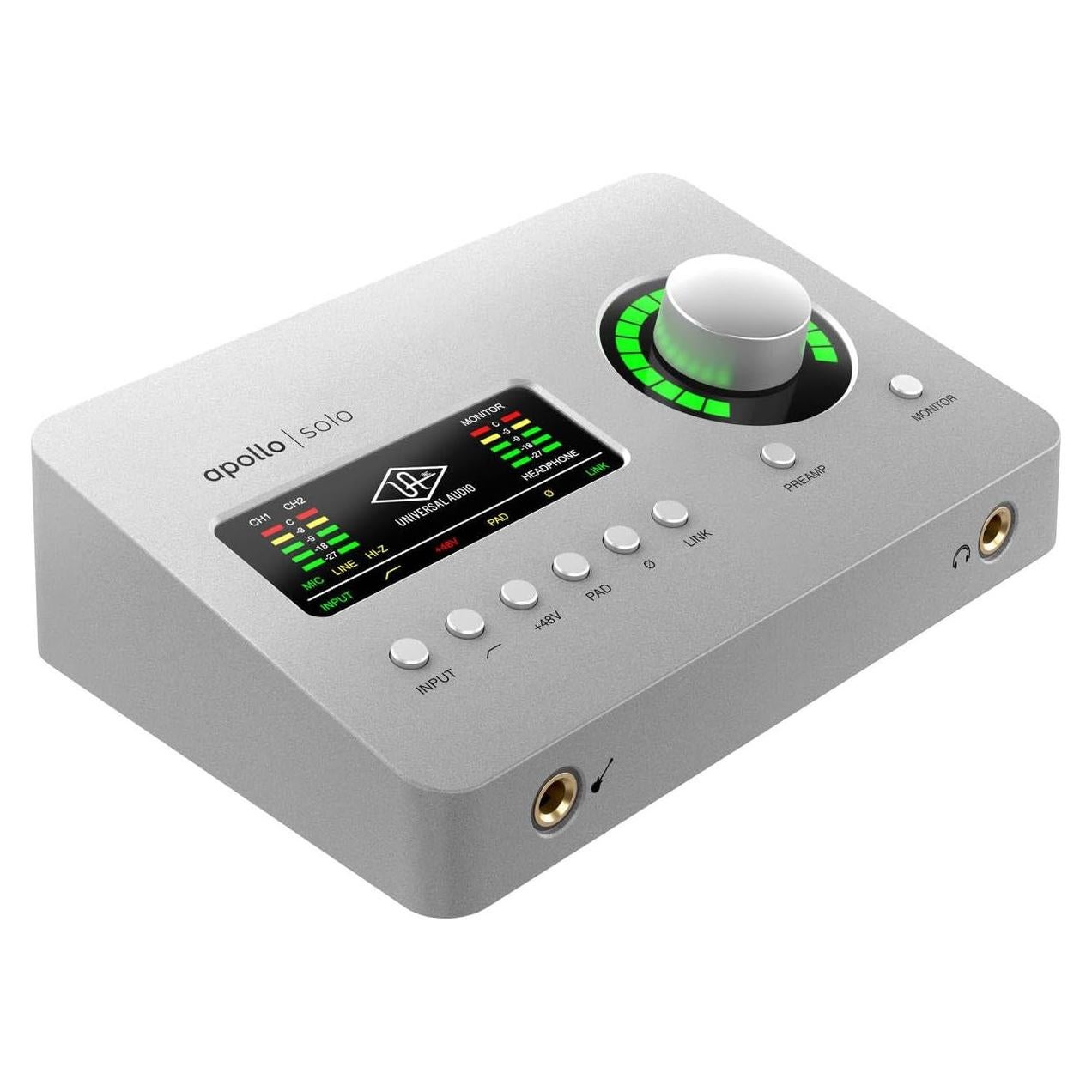 Interfaz de Audio Thunderbolt 3 Universal Audio Apollo Solo Heritage