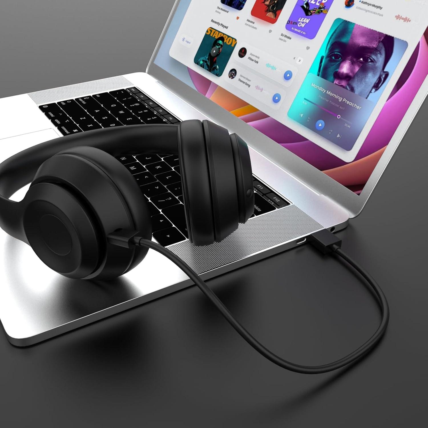 Cable de Carga Micro USB Zosvoses para Bose QC35 - 25 cm