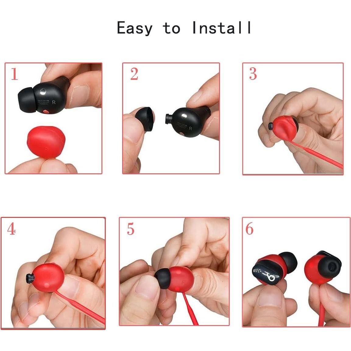 Correa Antipérdida ZSHMJMJ para Beats Studio Buds - Silicona 0.80m