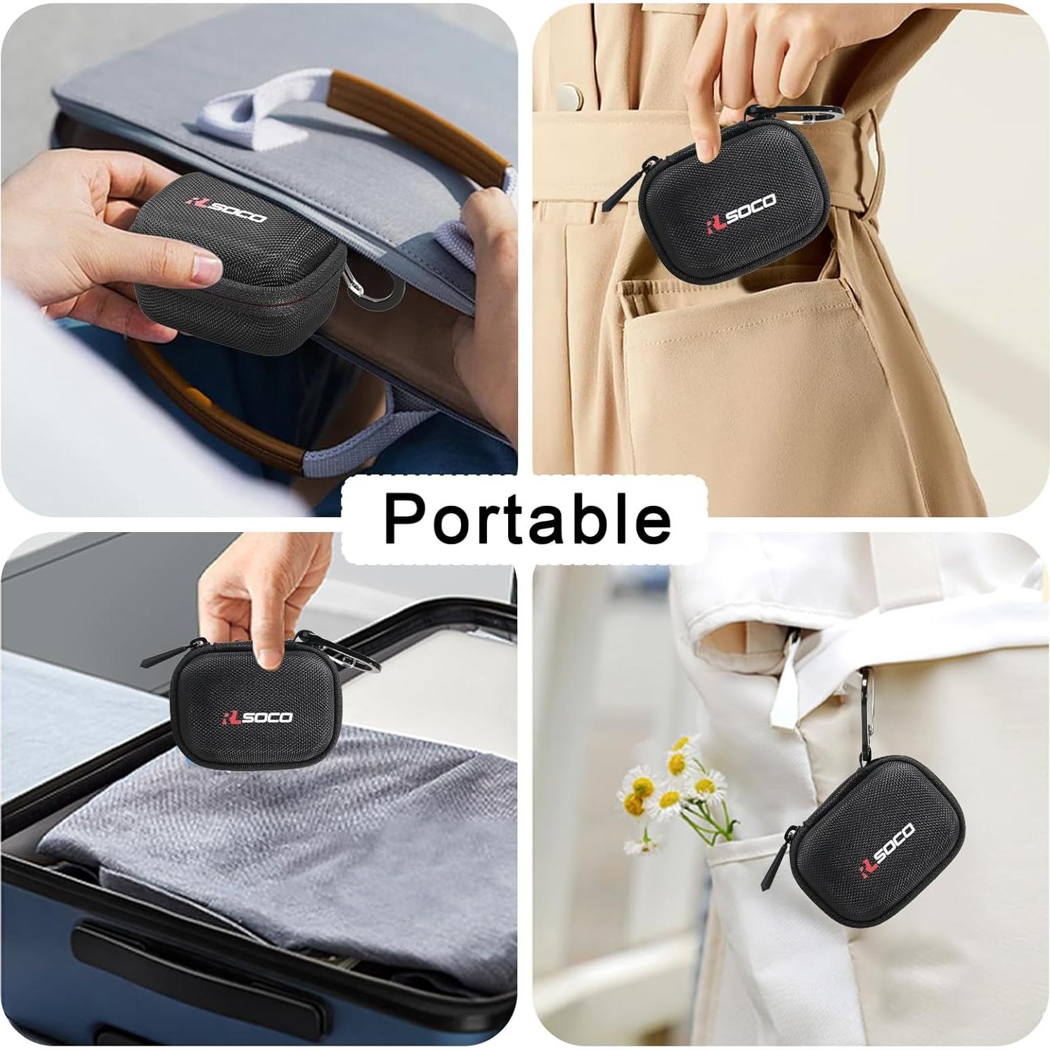 Funda RLSOCO para Auriculares Inalámbricos Bose QuietComfort - Negra