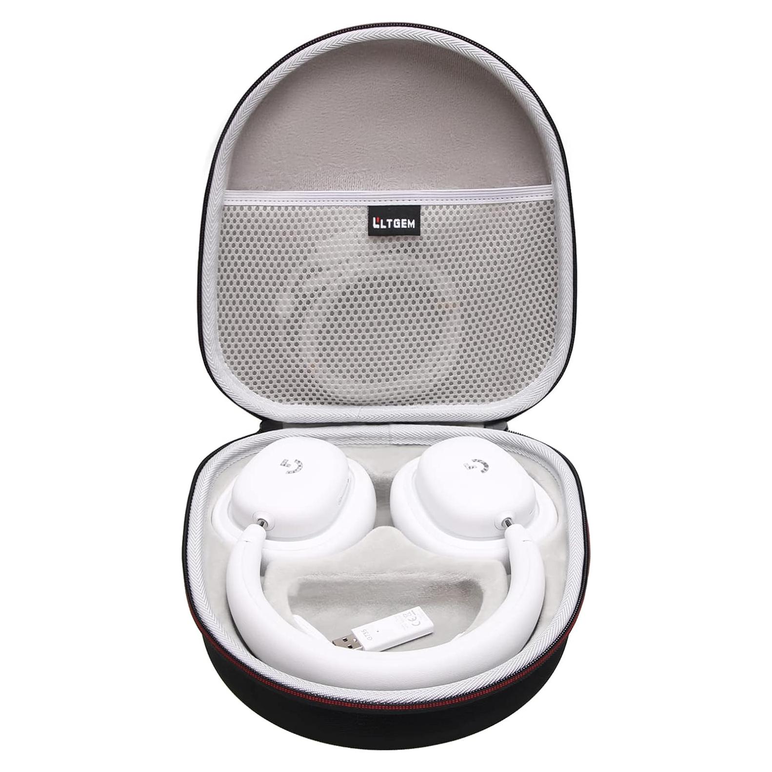 Funda Dura LTGEM para Auriculares Logitech G735 - Negro