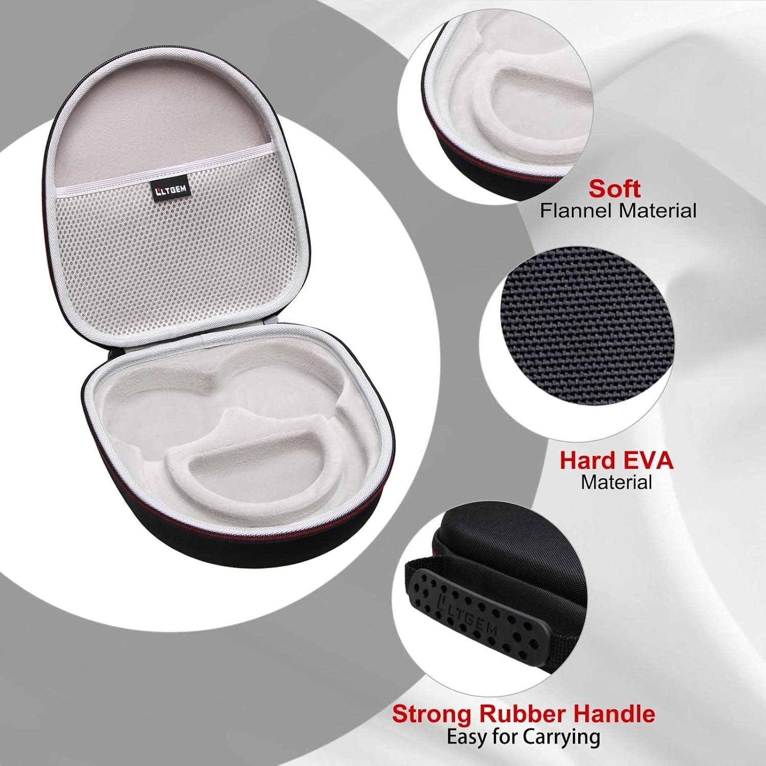 Funda Dura LTGEM para Auriculares Logitech G735 - Negro