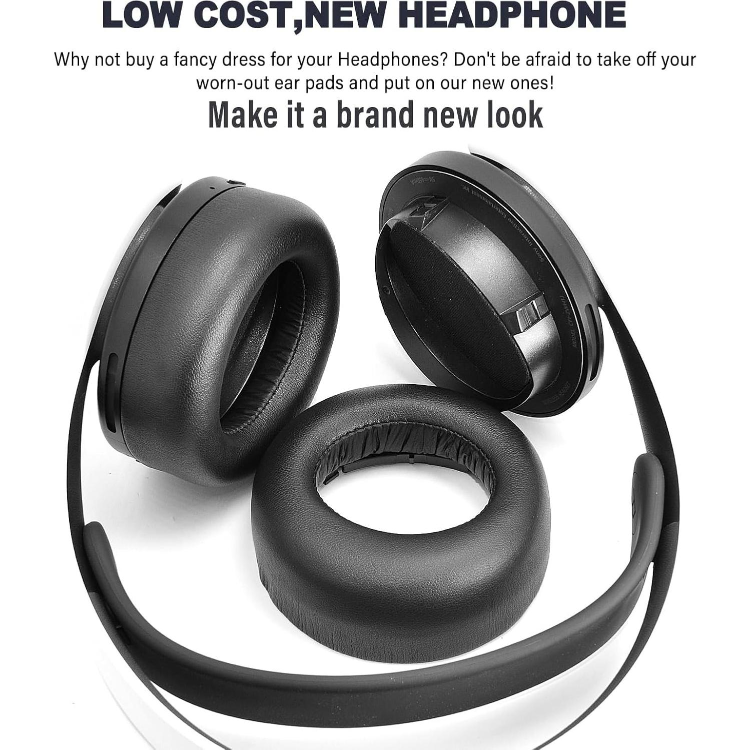 Almohadillas de Repuesto para Auriculares PS5 Sodorous Negras