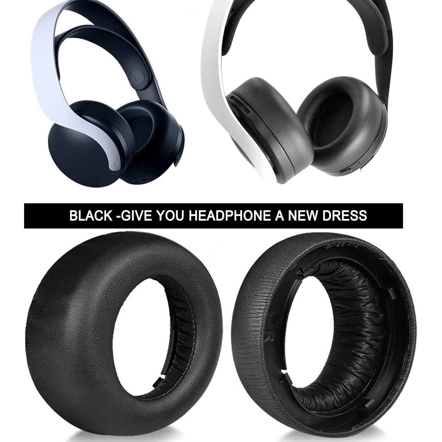 Almohadillas de Repuesto para Auriculares PS5 Sodorous Negras