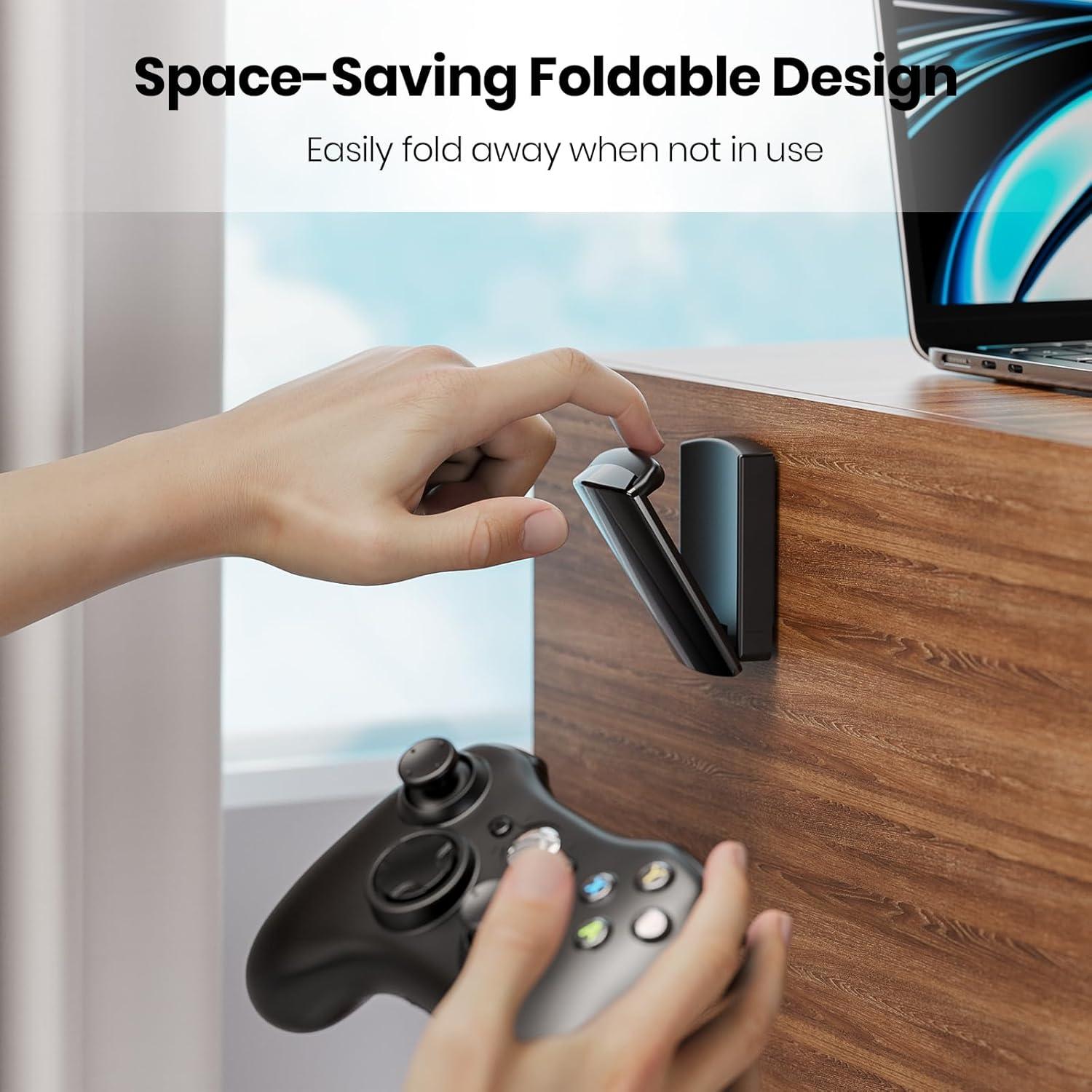 Soporte para Auriculares Adhesivo EURPMASK Negro - 50g