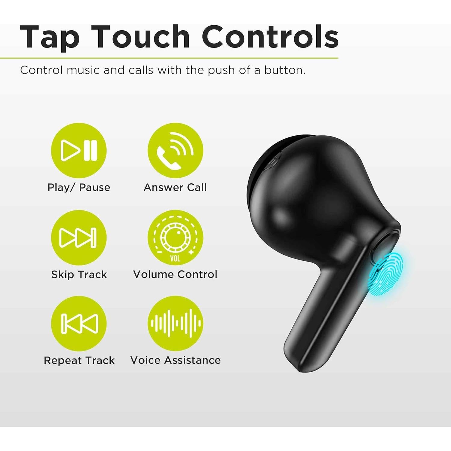 Auriculares Inalámbricos PureGear PureBoom con Control Táctil