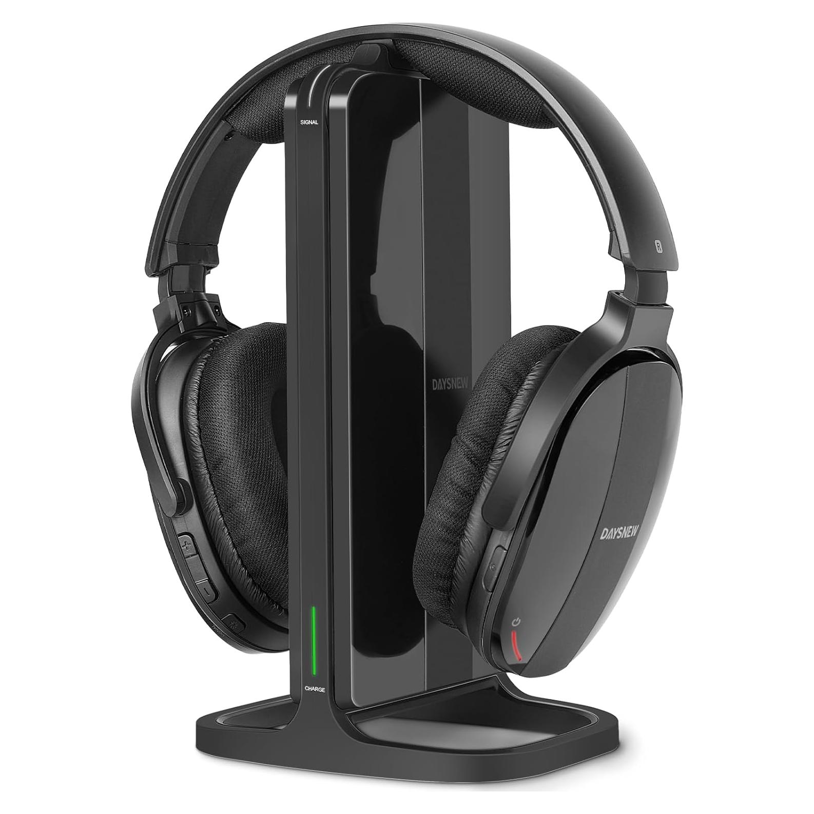 Auriculares Inalámbricos Daysnew para TV con Base de Carga