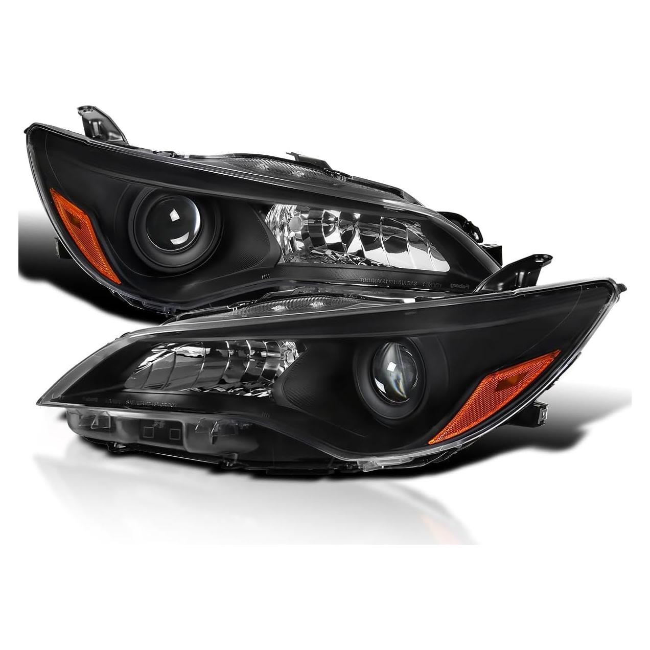 Faros Proyector Negros Spec-D Tuning para Toyota Camry 2015-2017