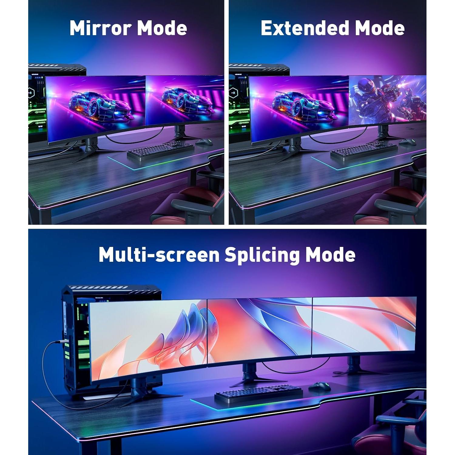 Cable DisplayPort 1.4 a HDMI 2.1 0.91m SWITCHFLUX 8K 60Hz