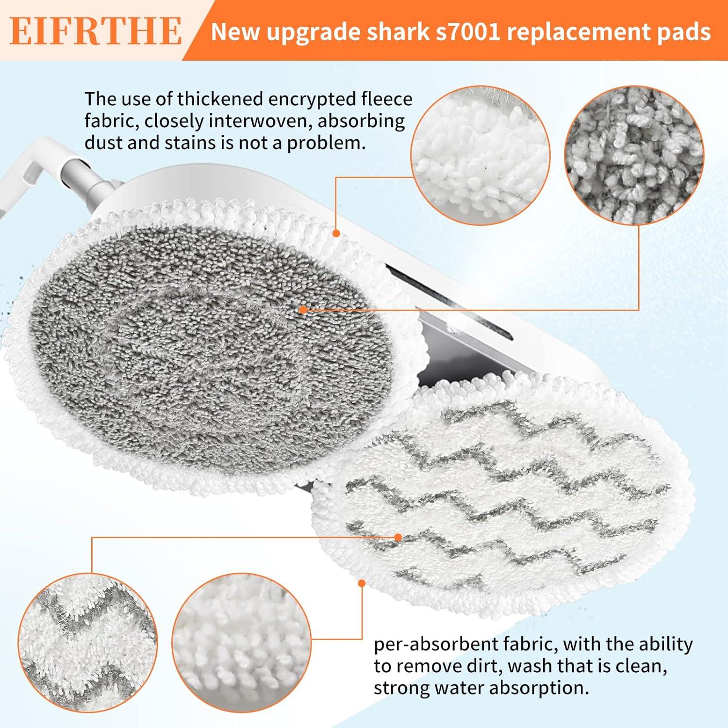 Mopa de Vapor Eifrthe S7000 Reemplazo 10 Paquetes Compatible Shark