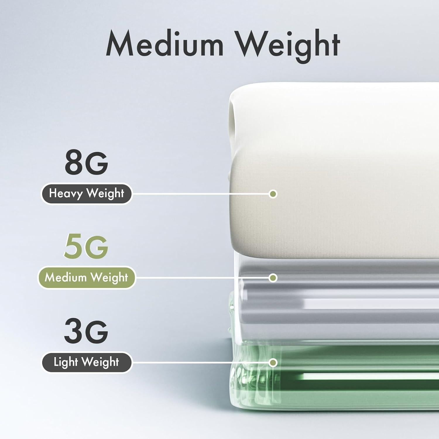 Cortina de Ducha Amazer 91x183 cm PEVA Transparente con Ojetes