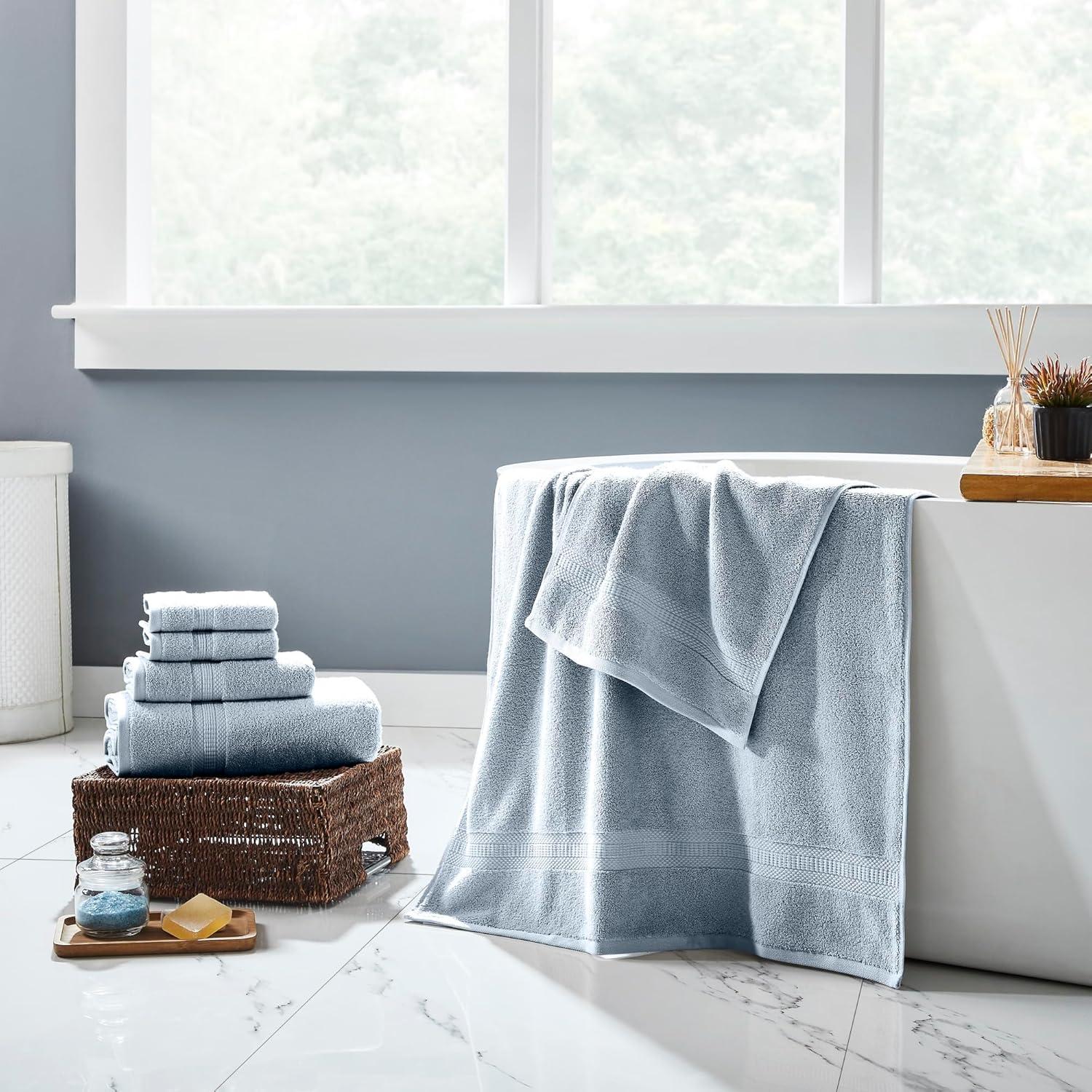 Conjunto de Toallas Modern Threads 6 Piezas Rayón Bambú