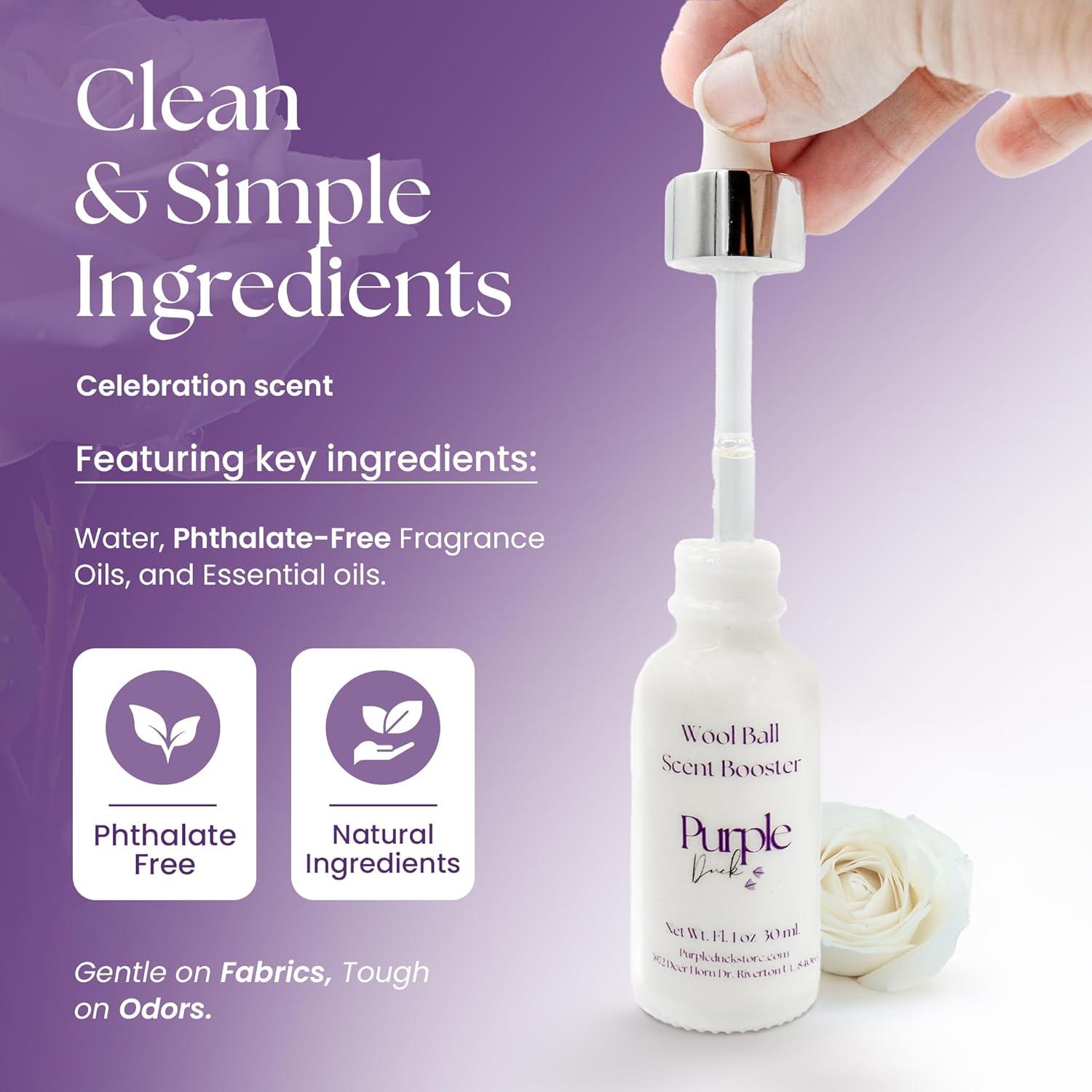 Aditivo de Fragancia para Lavandería Purple Duck 30 ml Celebración