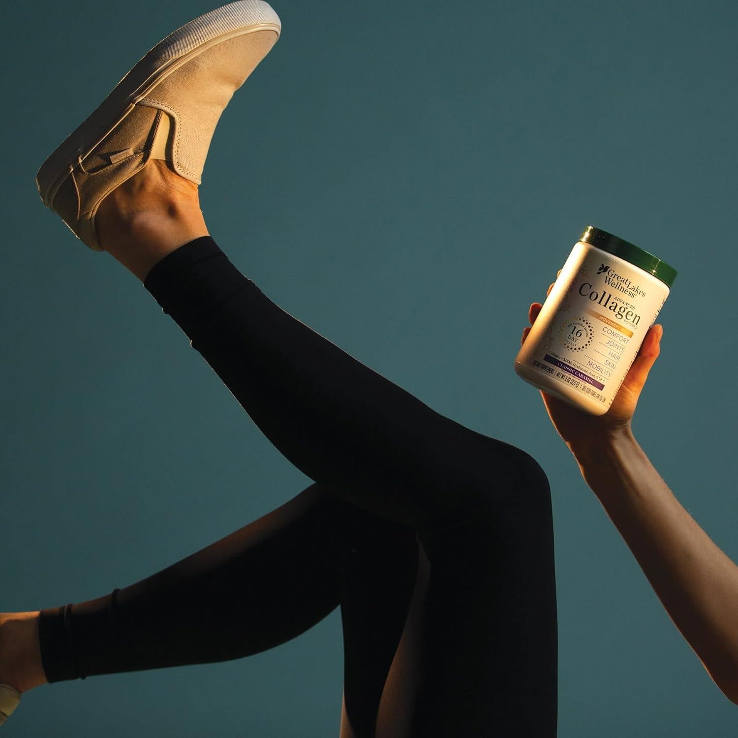 Colágeno Avanzado en Polvo Great Lakes Wellness 226.8g Caramelo