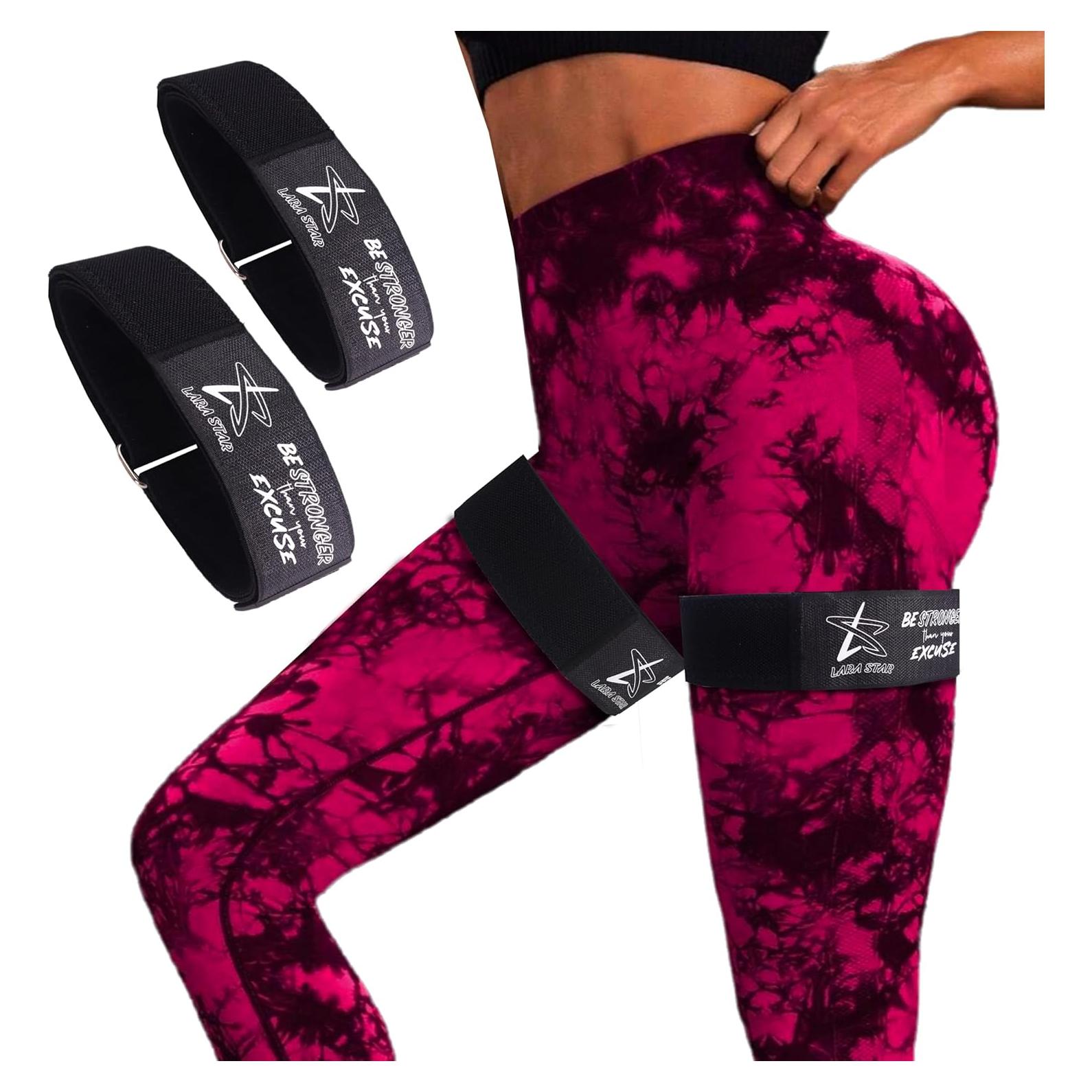 Bandas de Oclusión BFR LARA STAR para Glúteos y Piernas