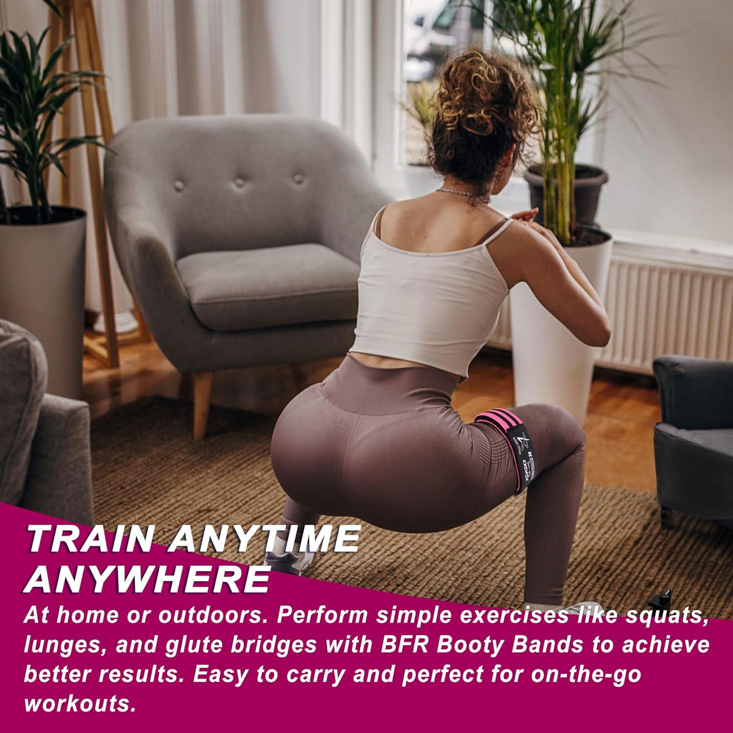 Bandas de Oclusión BFR LARA STAR para Glúteos y Piernas