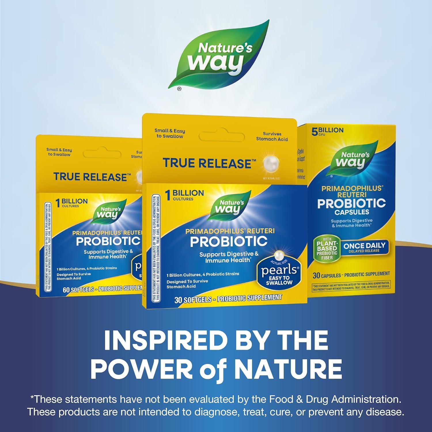 Perlas Probióticas Nature's Way Reuteri 30 Gelatinas Blandas