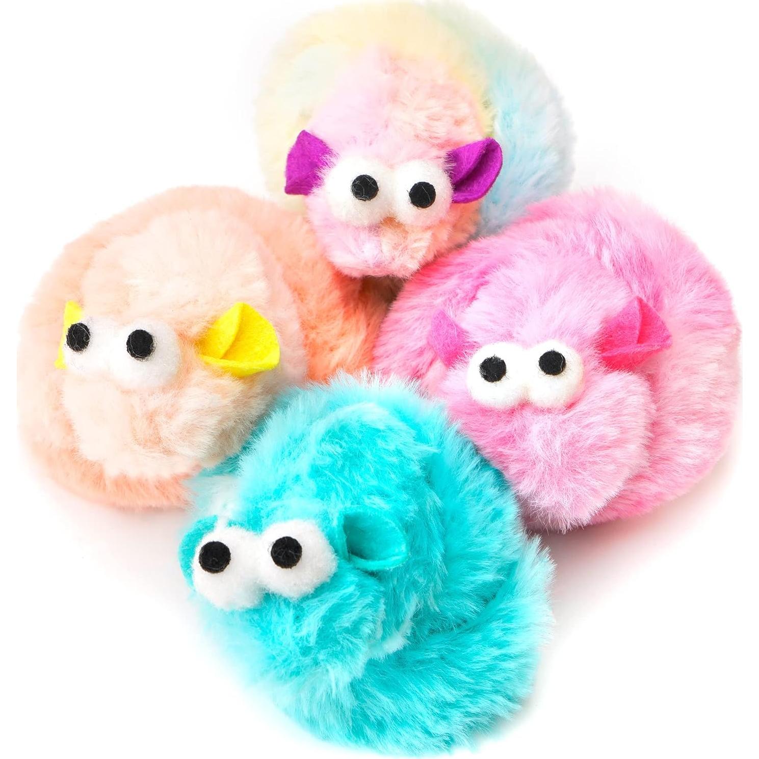 Juguetes de Gato de Peluche CHIWAVA 4 Piezas 37 cm