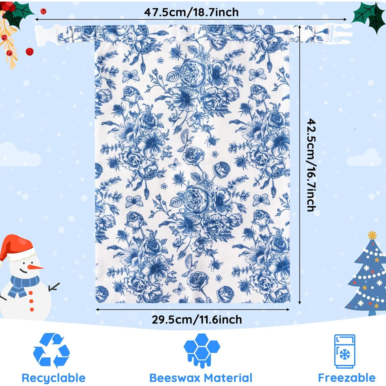 Bolsas de Pan de Cera de Abeja GQIRIL - 2 Unidades Grandes