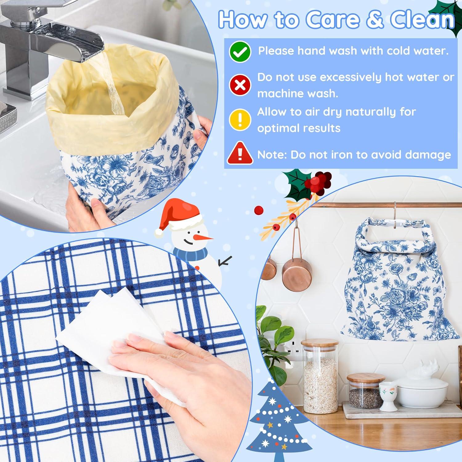 Bolsas de Pan de Cera de Abeja GQIRIL - 2 Unidades Grandes