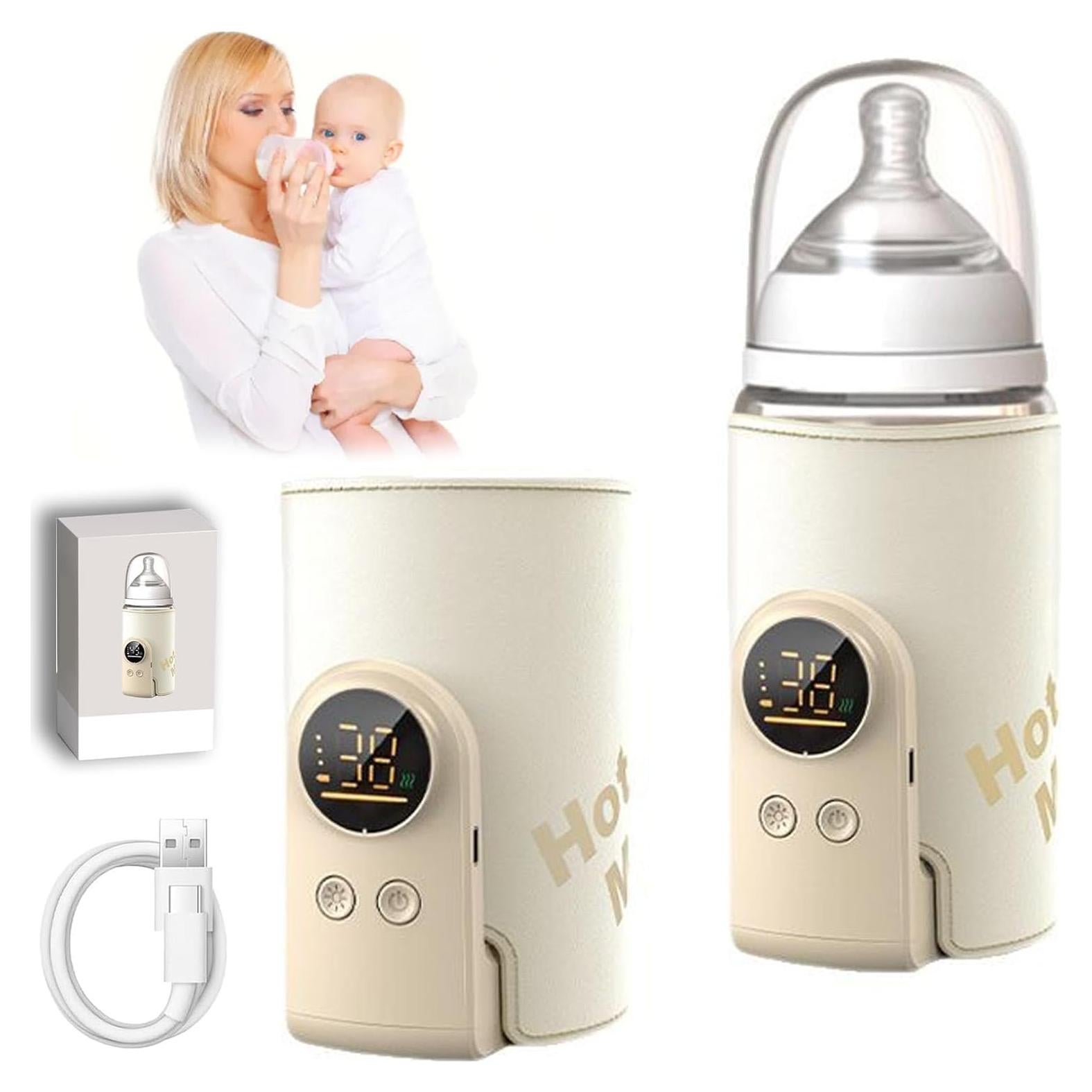 Calentador de Botellas Portátil ORWMX 10000 mAh para Bebés