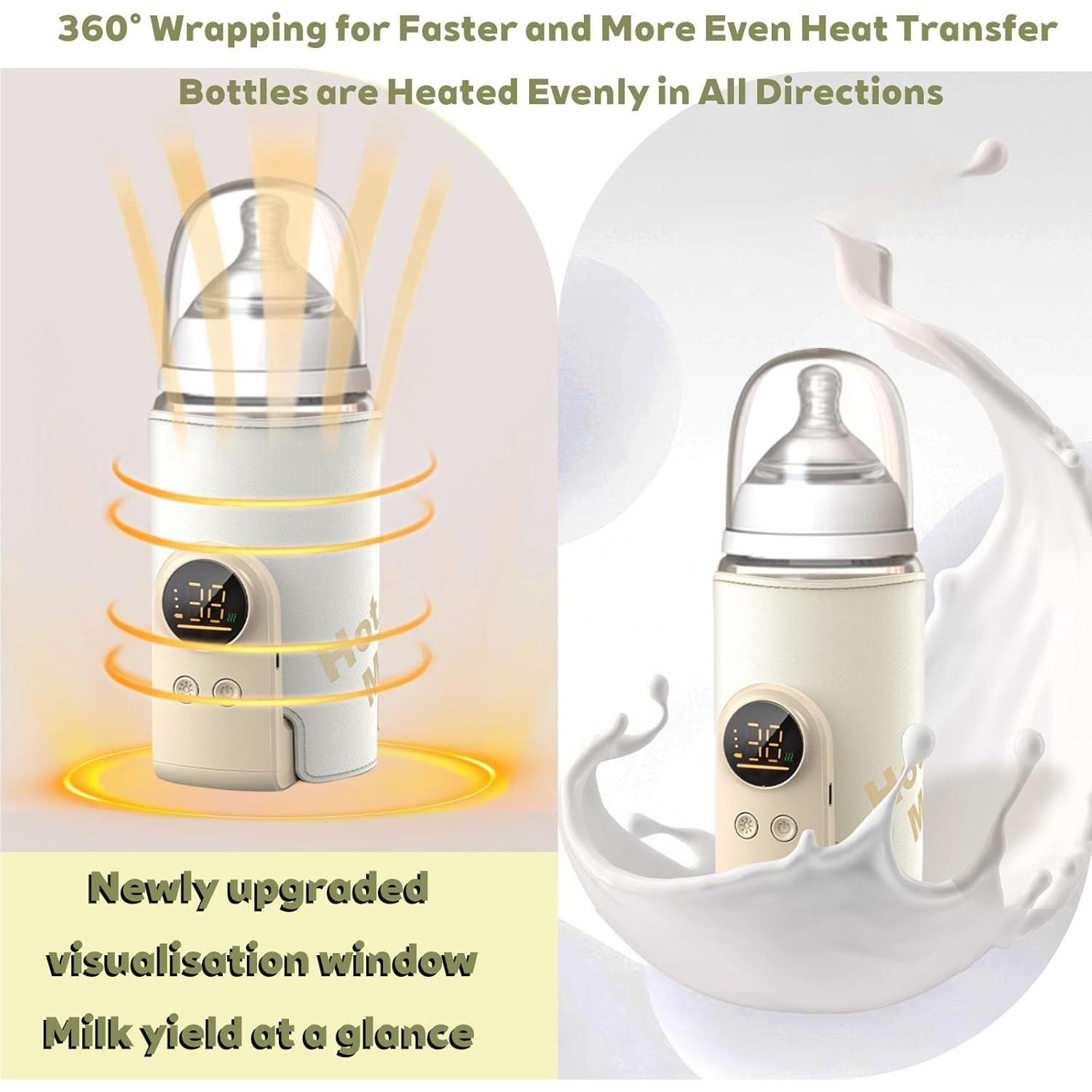 Calentador de Botellas Portátil ORWMX 10000 mAh para Bebés