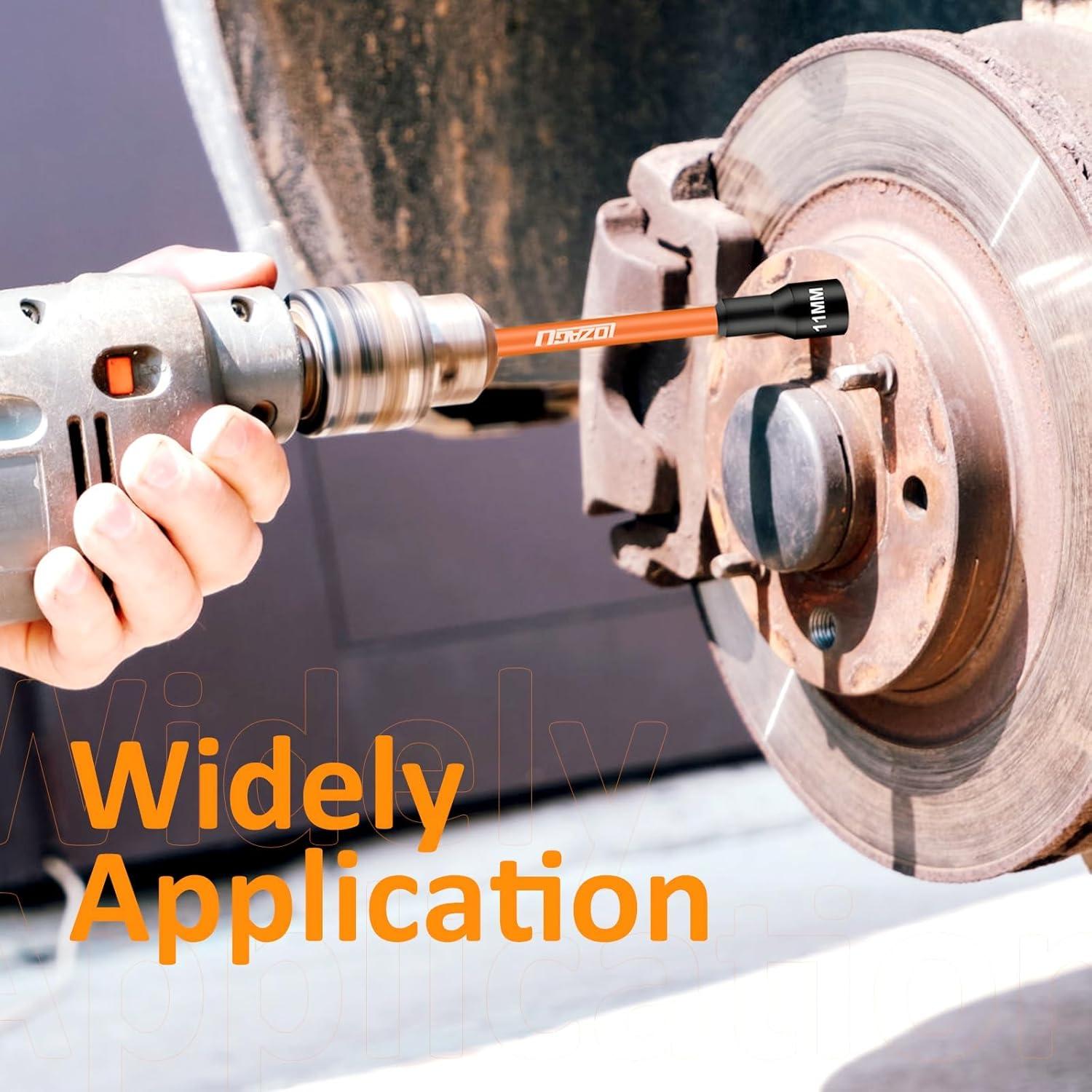 Juego de 16 Destornilladores Magnéticos LOZAGU 6" SAE y Métrico