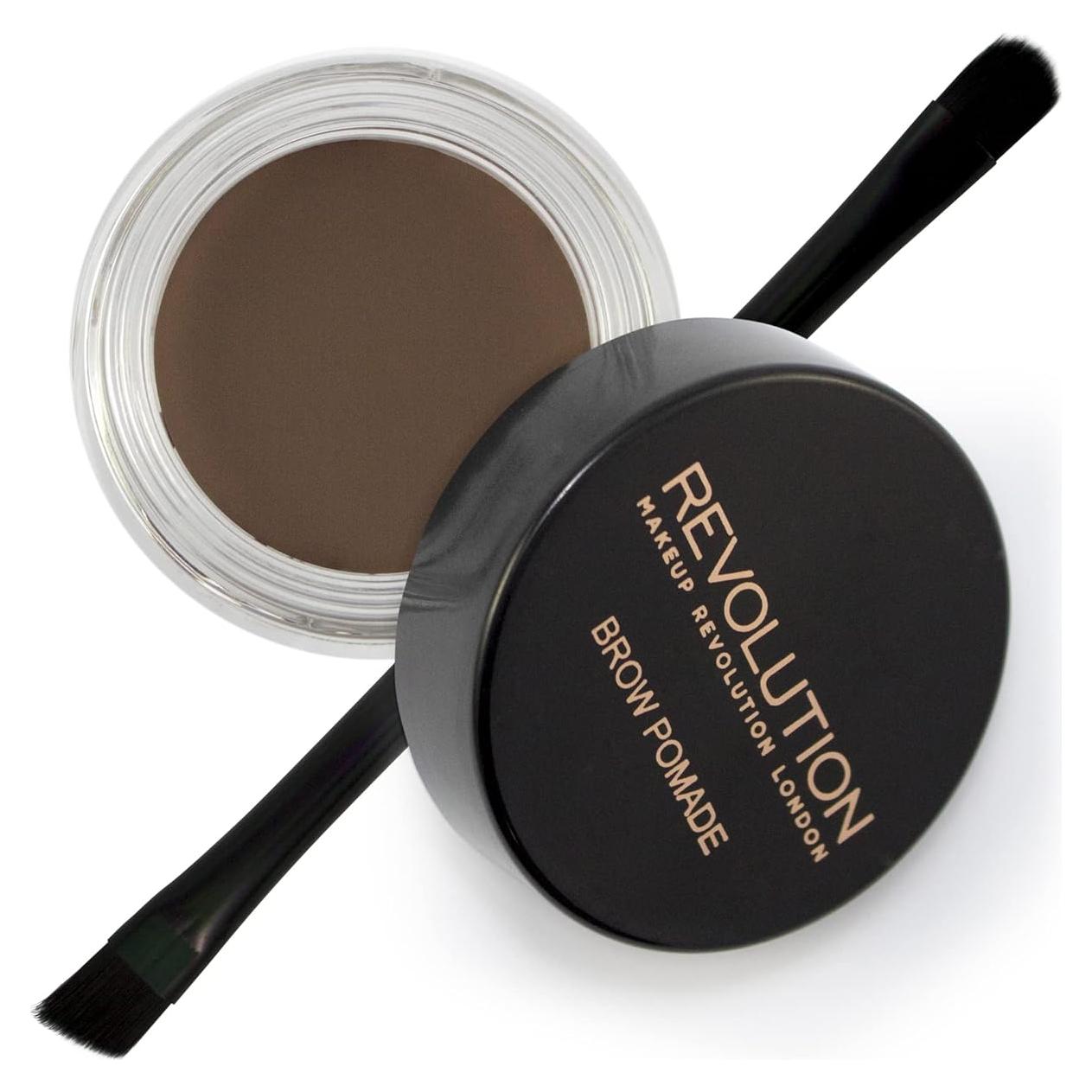 Pomada para Cejas Makeup Revolution Marrón Oscuro 2.54 g