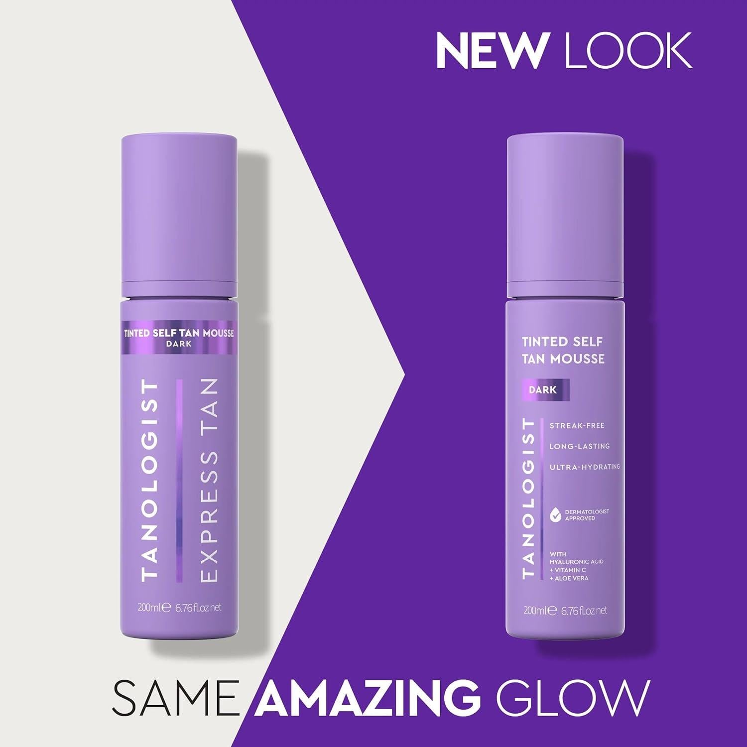 Mousse de bronceado automático oscuro Tanologist 200 ml