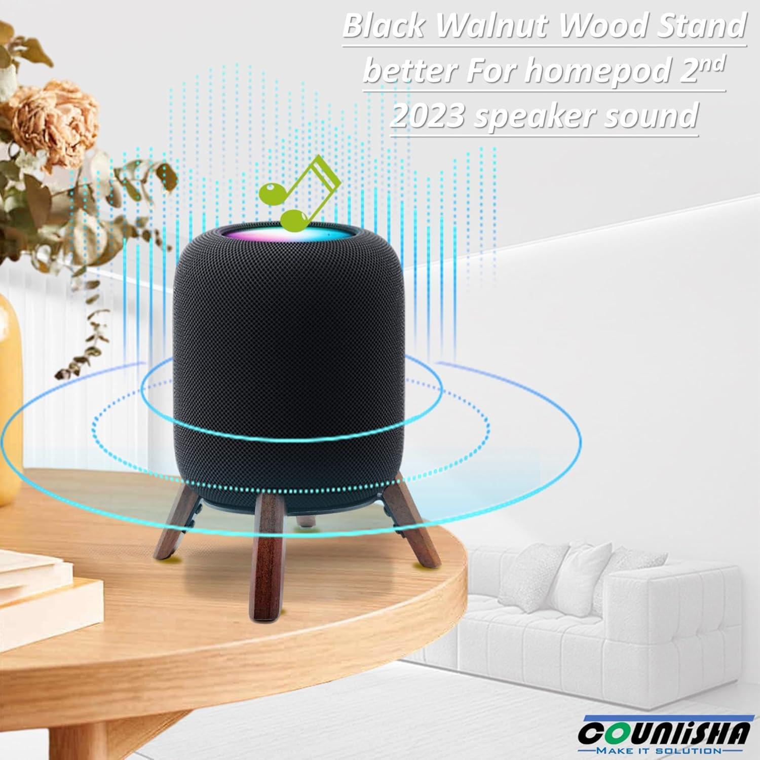 Soporte de Madera para Homepod 2da Generación Sunley Master