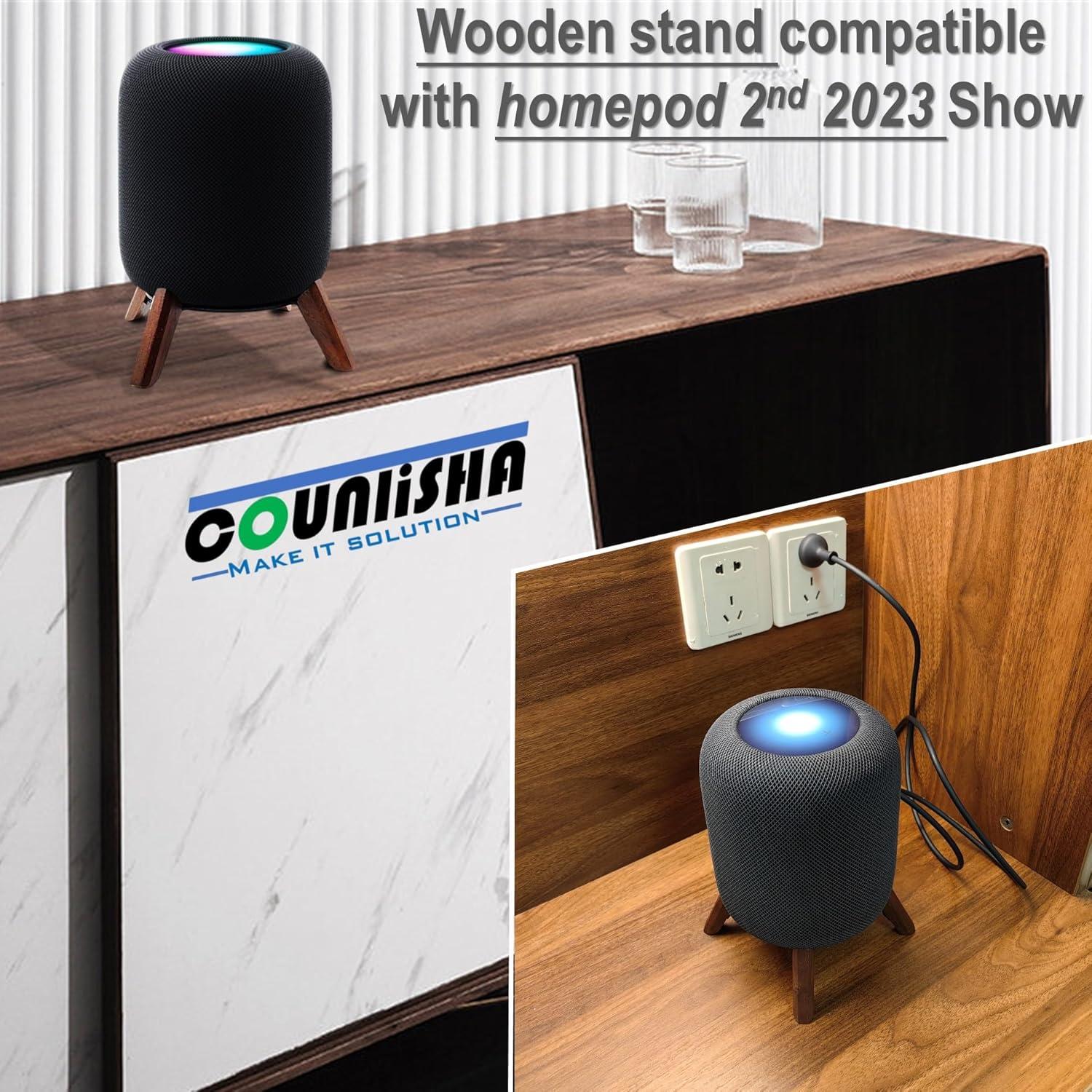 Soporte de Madera para Homepod 2da Generación Sunley Master