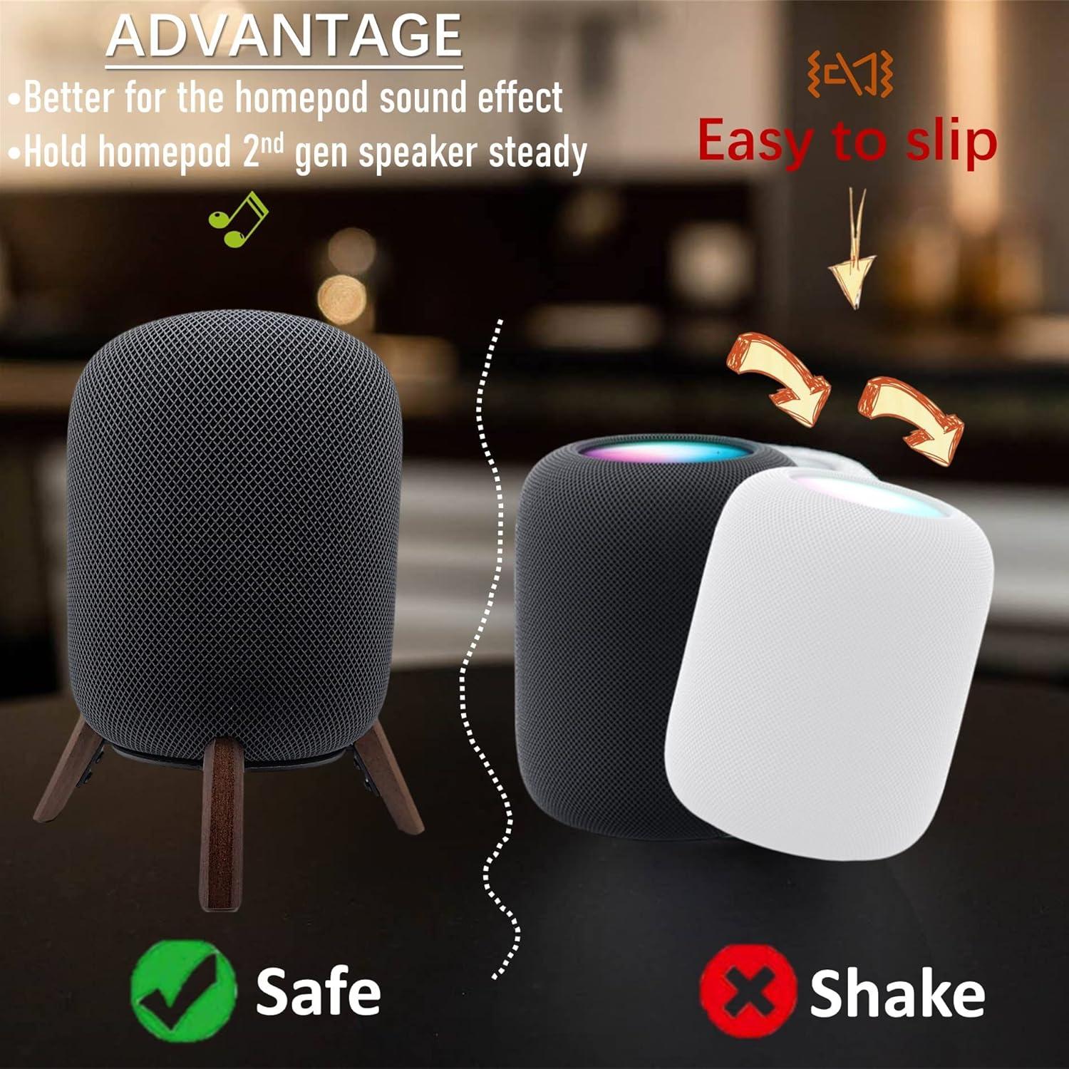 Soporte de Madera para Homepod 2da Generación Sunley Master