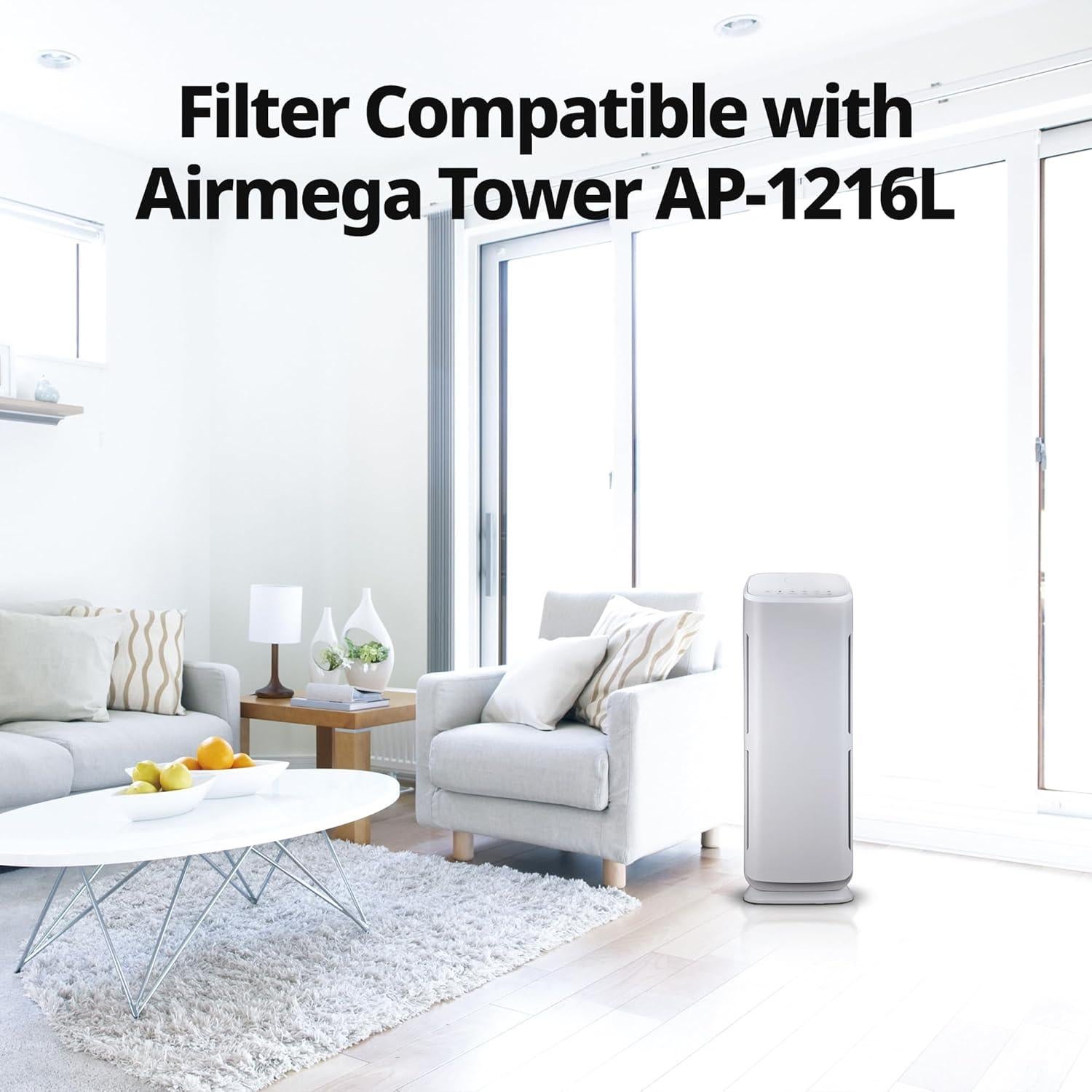 Filtros de Reemplazo Coway AP-1216-FP para AP-1216L - 6 Piezas