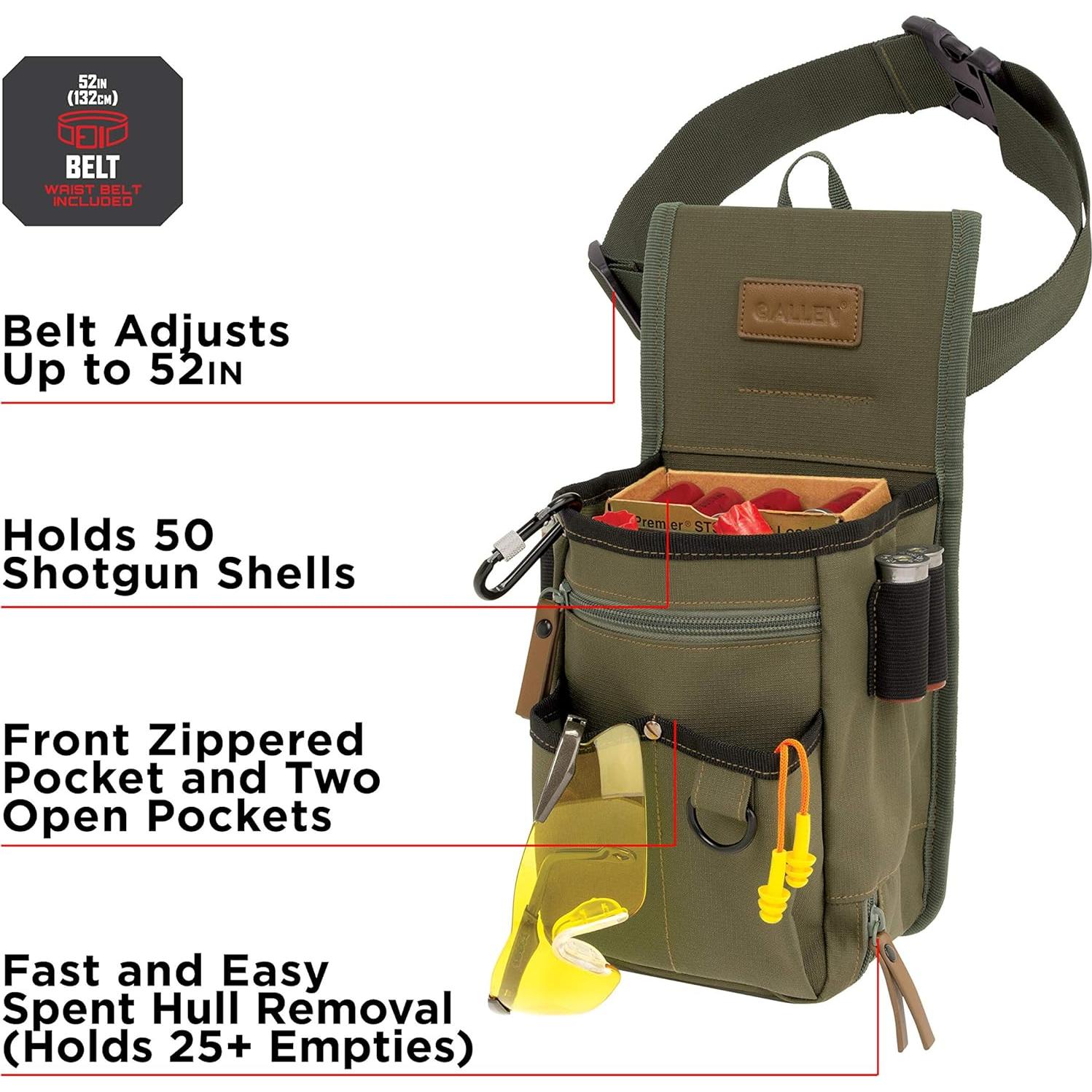 Bolsa de Concha Triumph Rip-Stop Allen - Doble Compartimento Verde