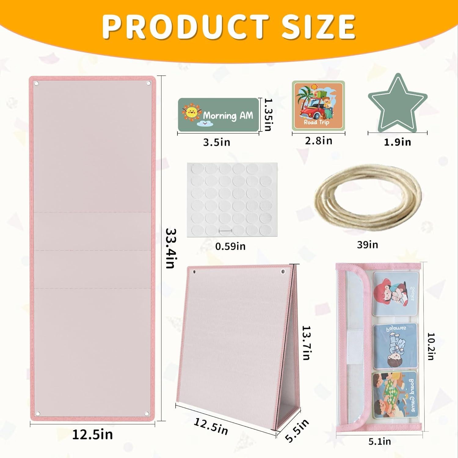 Horario Visual para Niños Yoink - 174 Tarjetas y Planificador