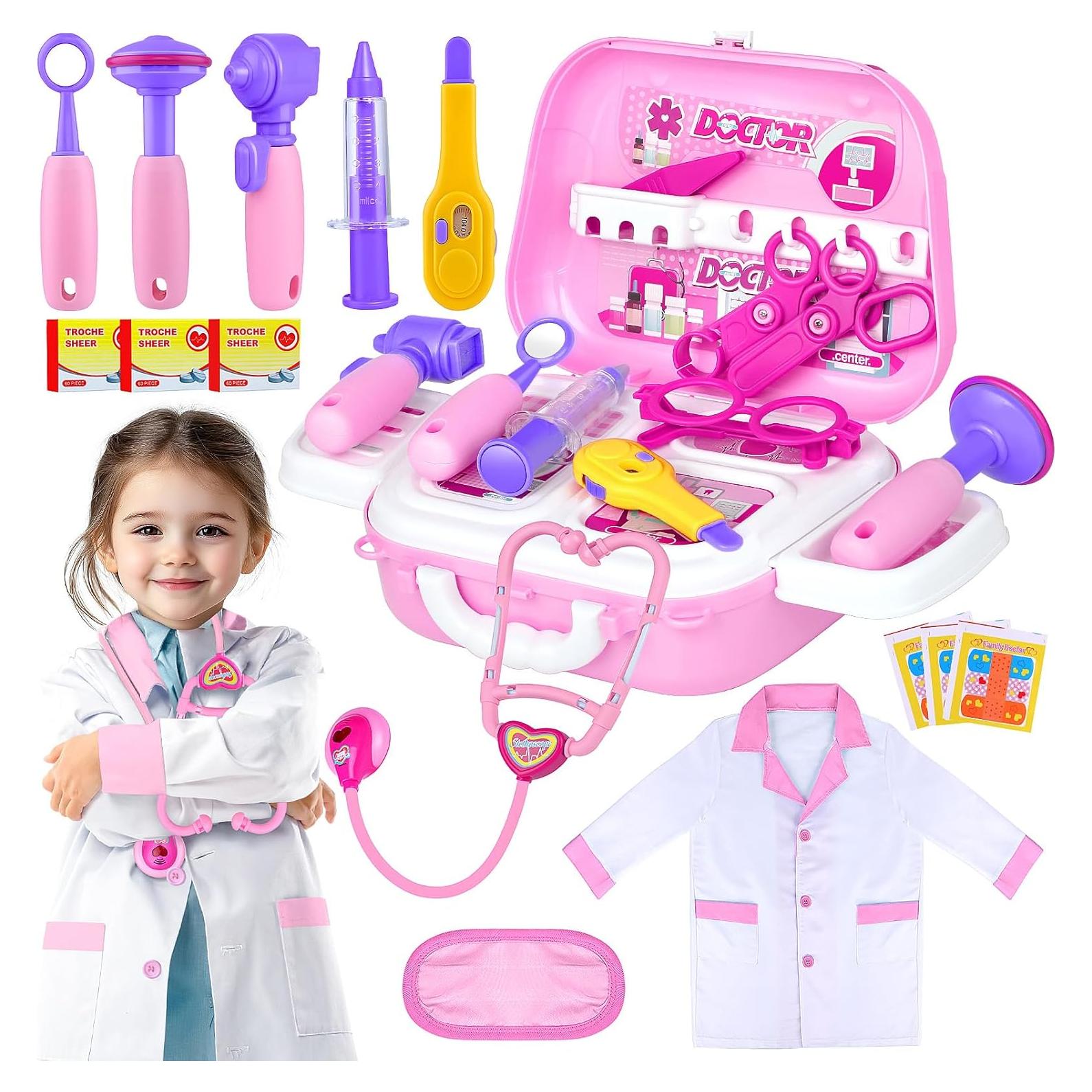 Kit de Doctor GINMIC 22 Piezas para Niños 3-5 Años