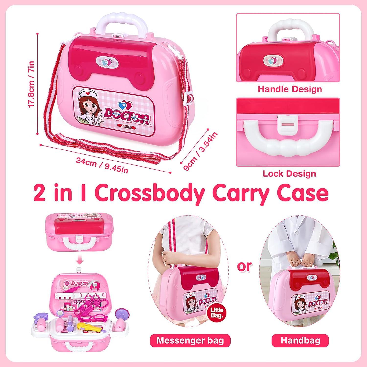 Kit de Doctor GINMIC 22 Piezas para Niños 3-5 Años