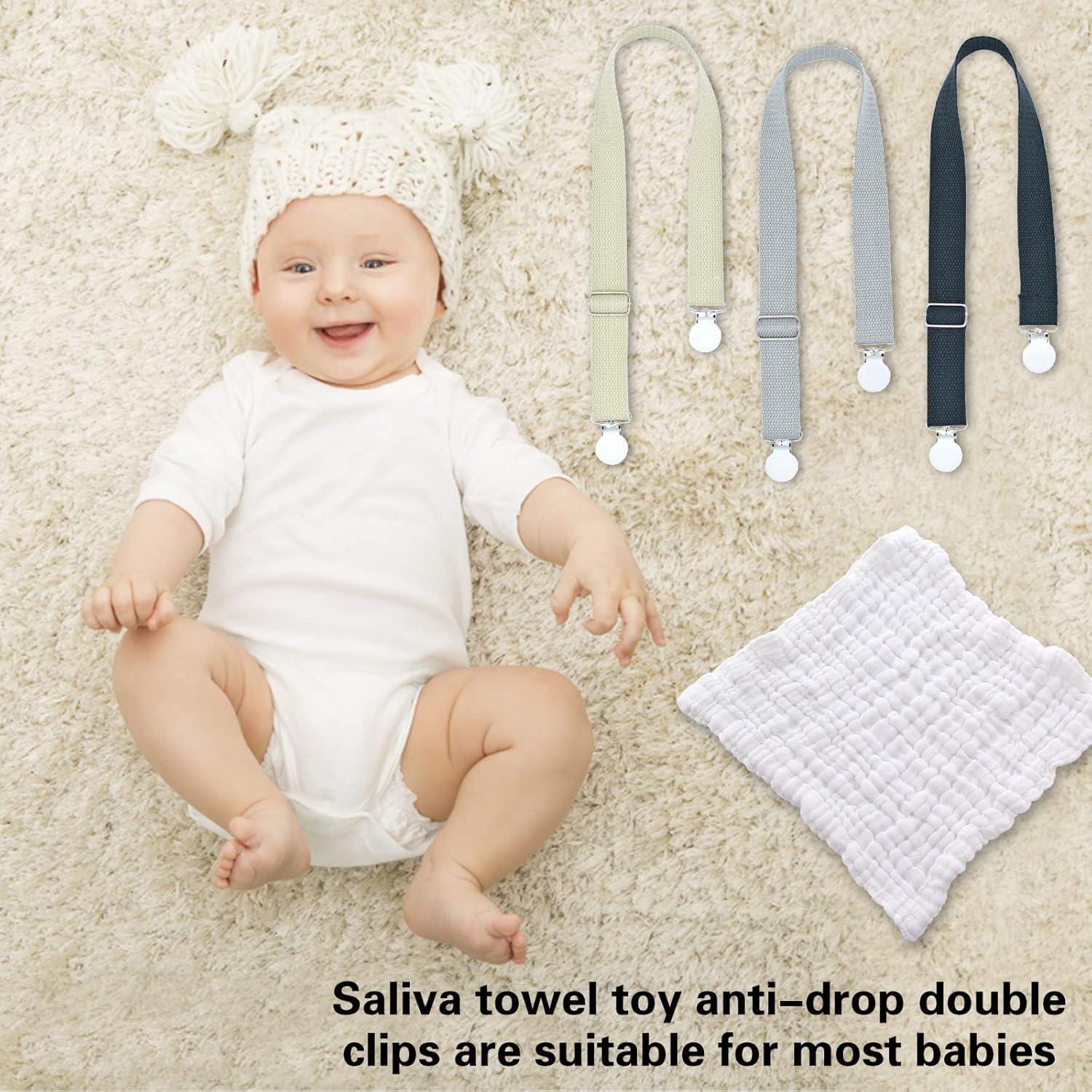 3 Clips Multifuncionales de Lactancia Kunyeah - Ajustables