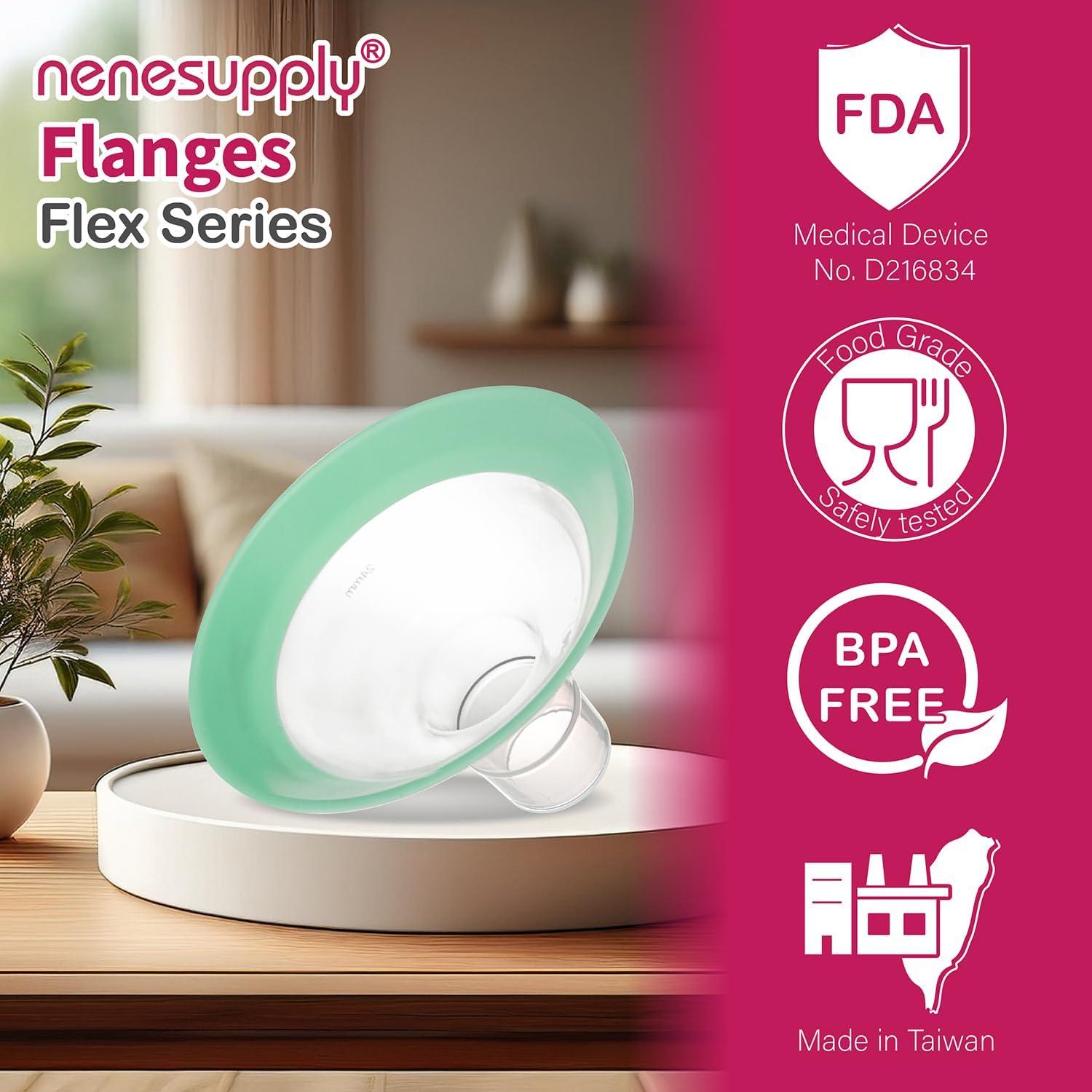 Nenesupply Inserciones de Brida 15mm y Bridas 24mm para Extractores